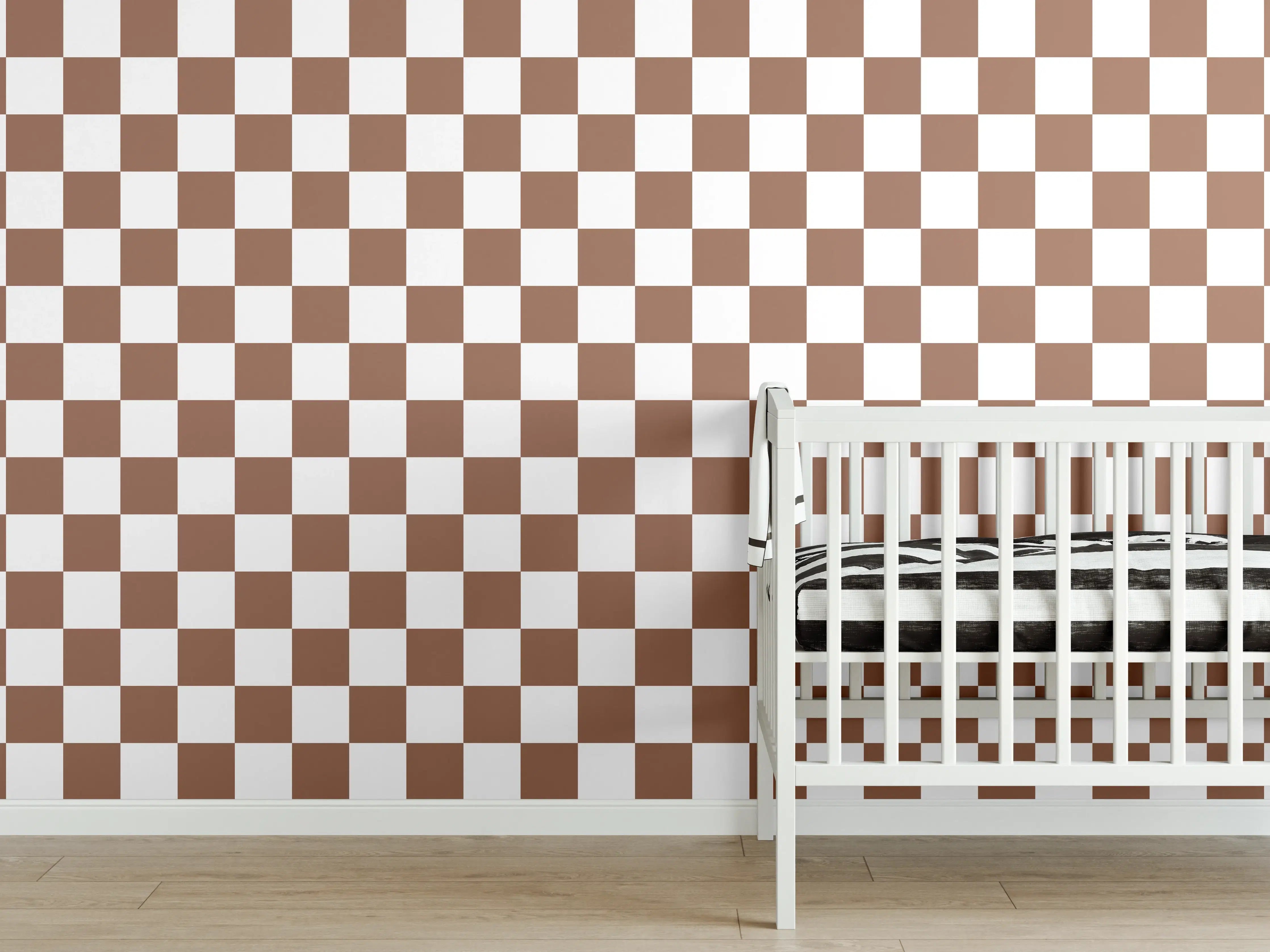Babyzimmer Wandgestaltung - Retro-Cannella-Design