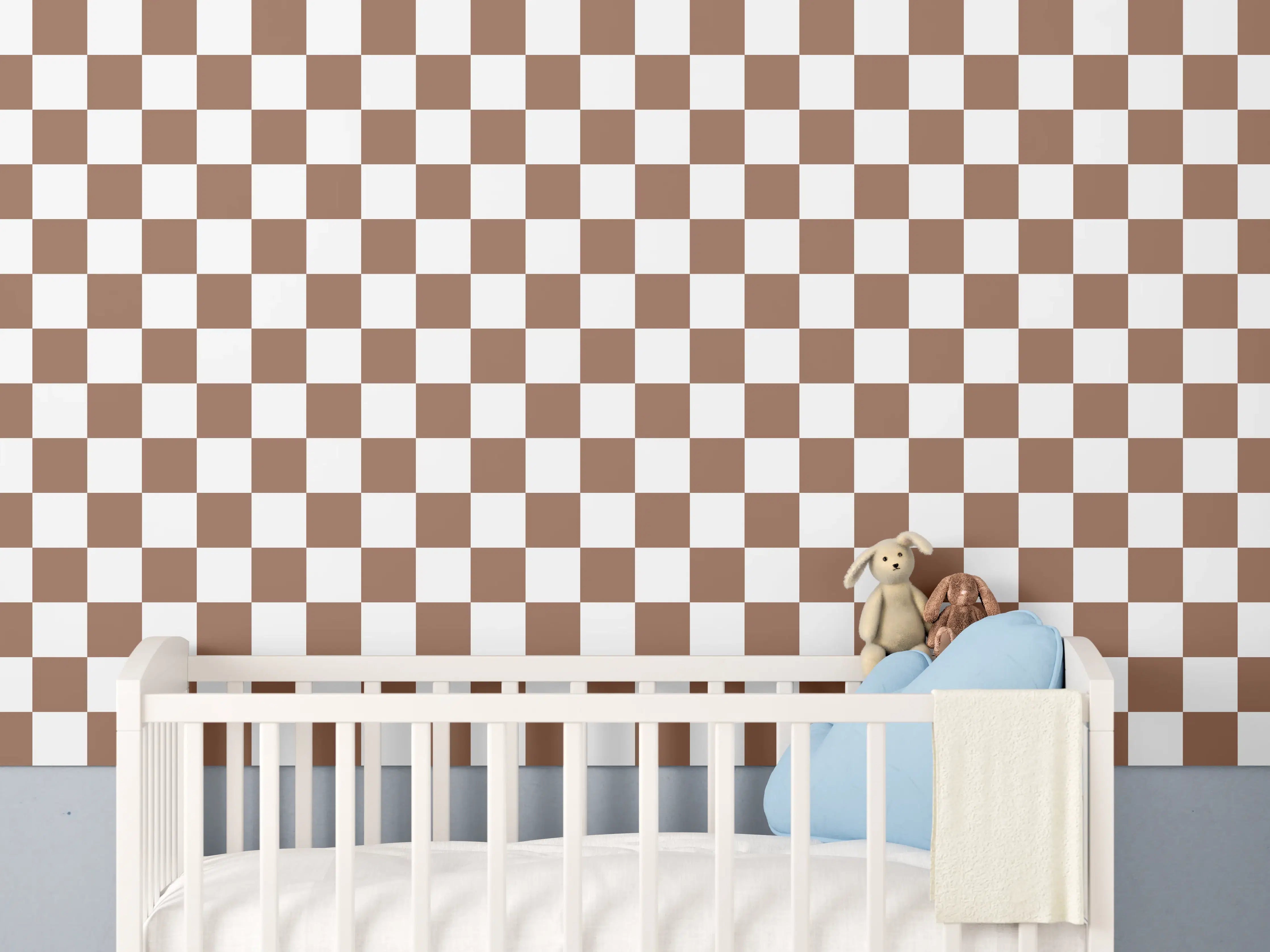 Babyzimmer Wandgestaltung - Retro-Cannella-Design