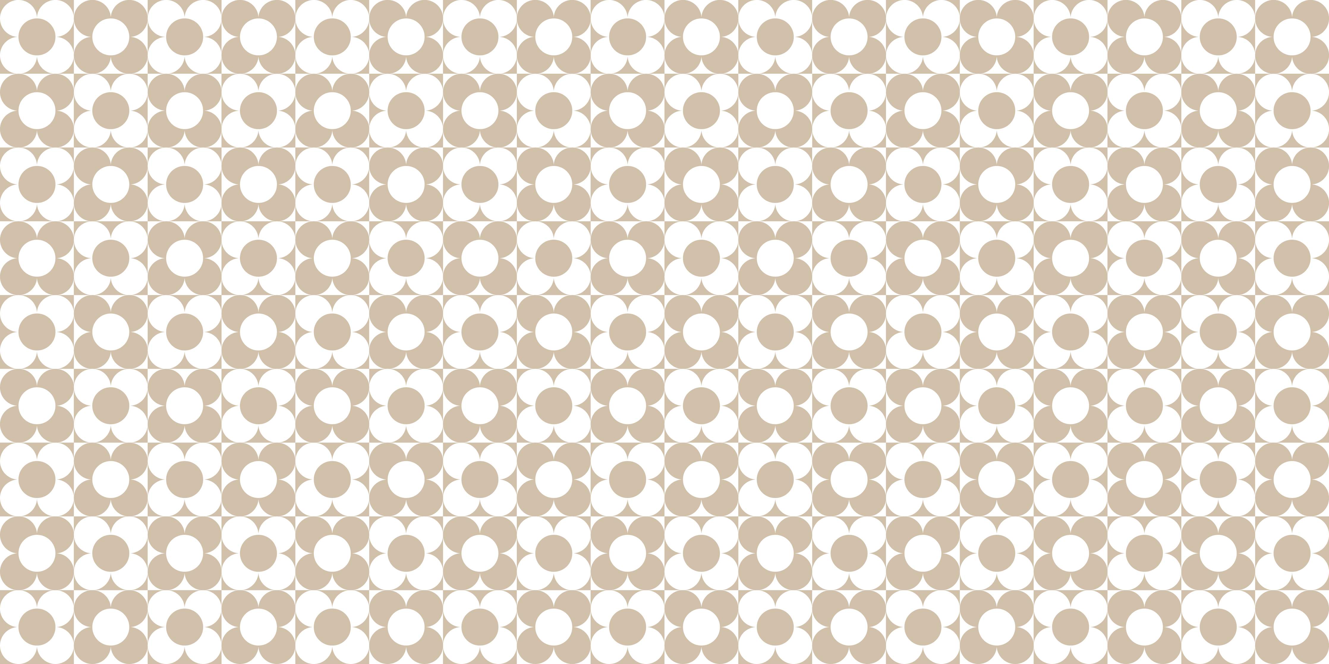 Babyzimmer Wandgestaltung-Retro Primavera Cappuccino mitgrauen Akzenten