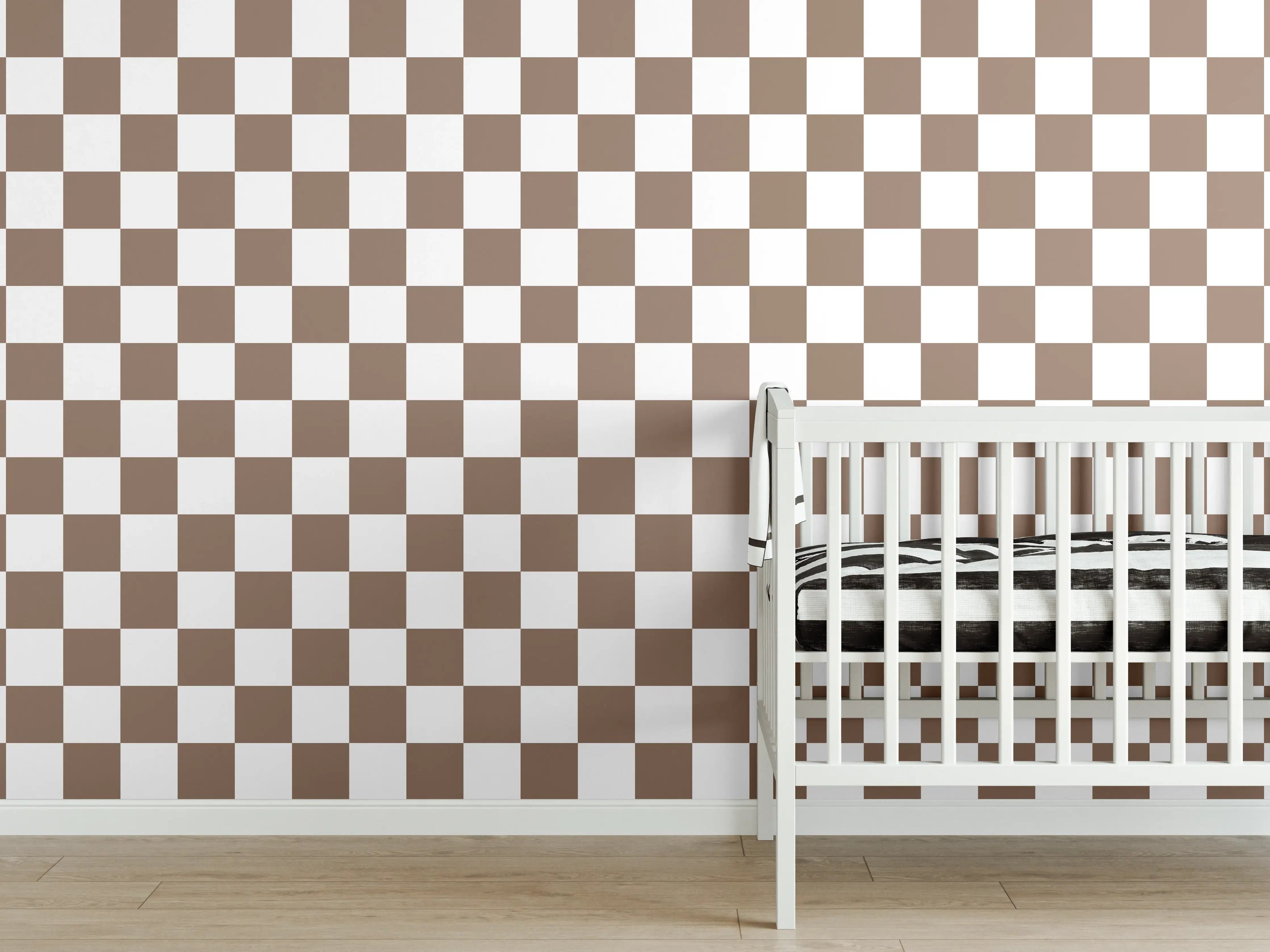 Babyzimmer Wandgestaltung - Retro-Sigaro-Design