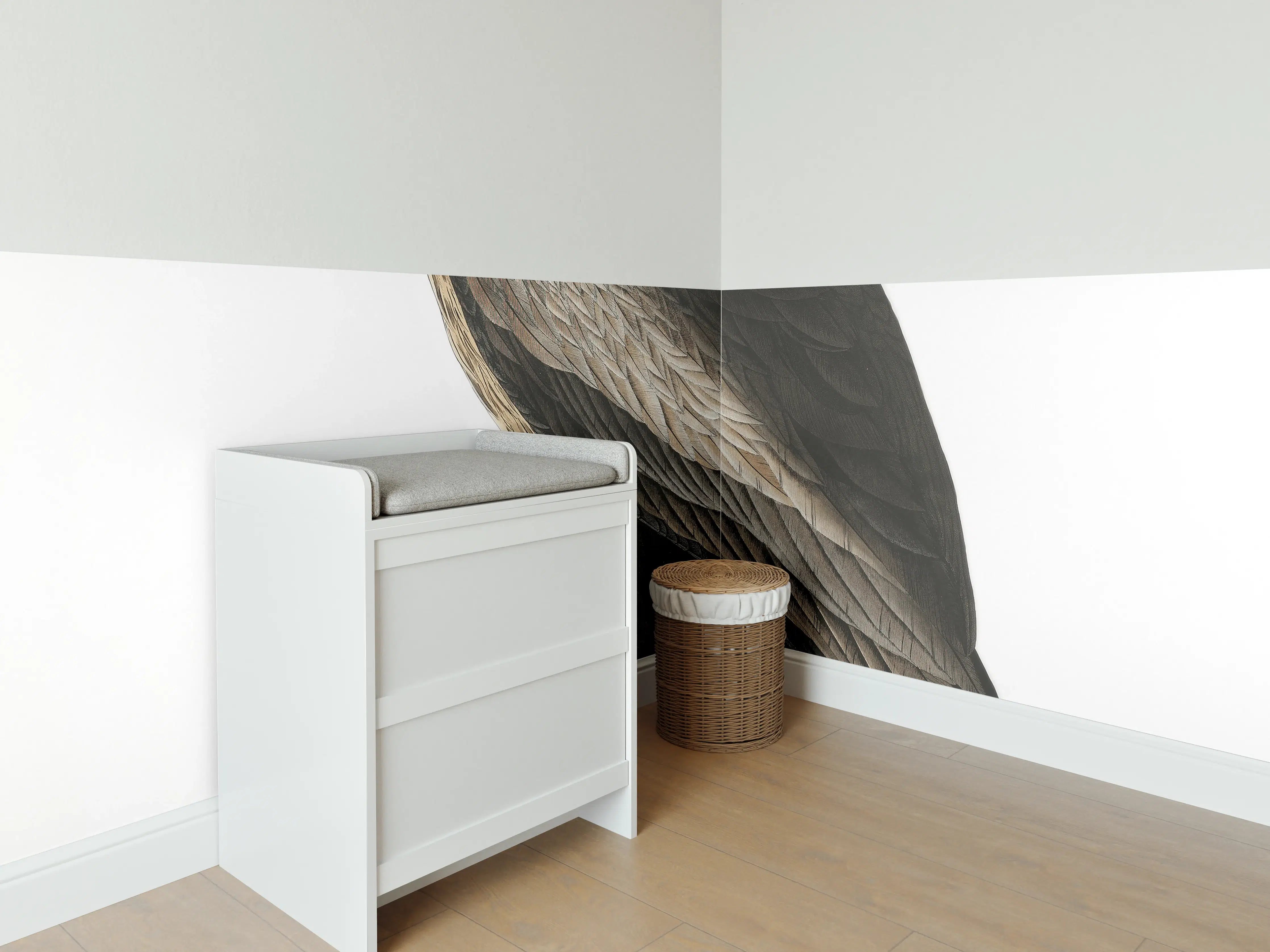 Babyzimmer Wandgestaltung - Riesenseeadler Portrait - John James Audubon