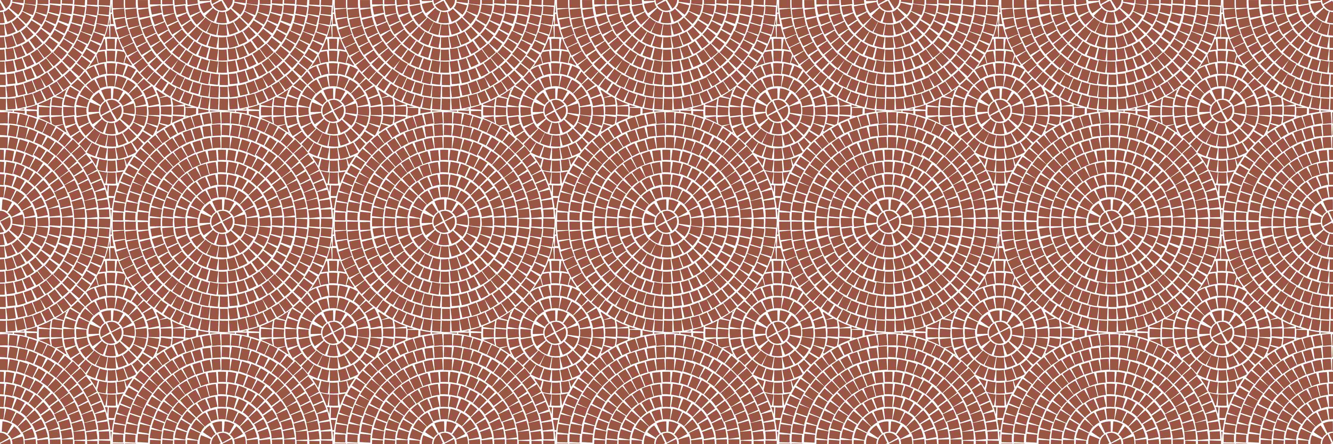 Babyzimmer Wandgestaltung-Rostige Steinmosaik-Textur für besondere Räume