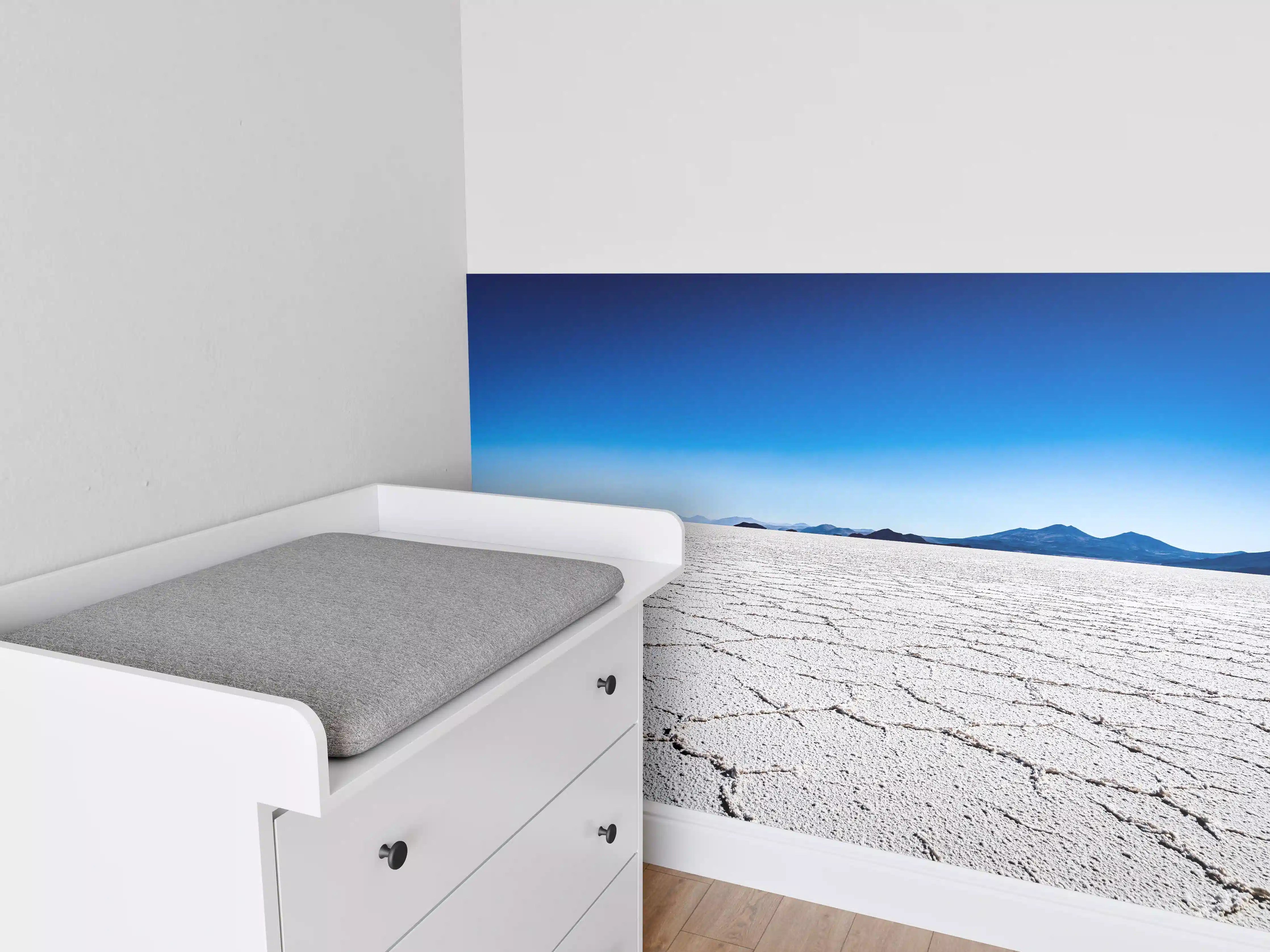 Babyzimmer Wandgestaltung - Salar Uyuni Salz Wüste