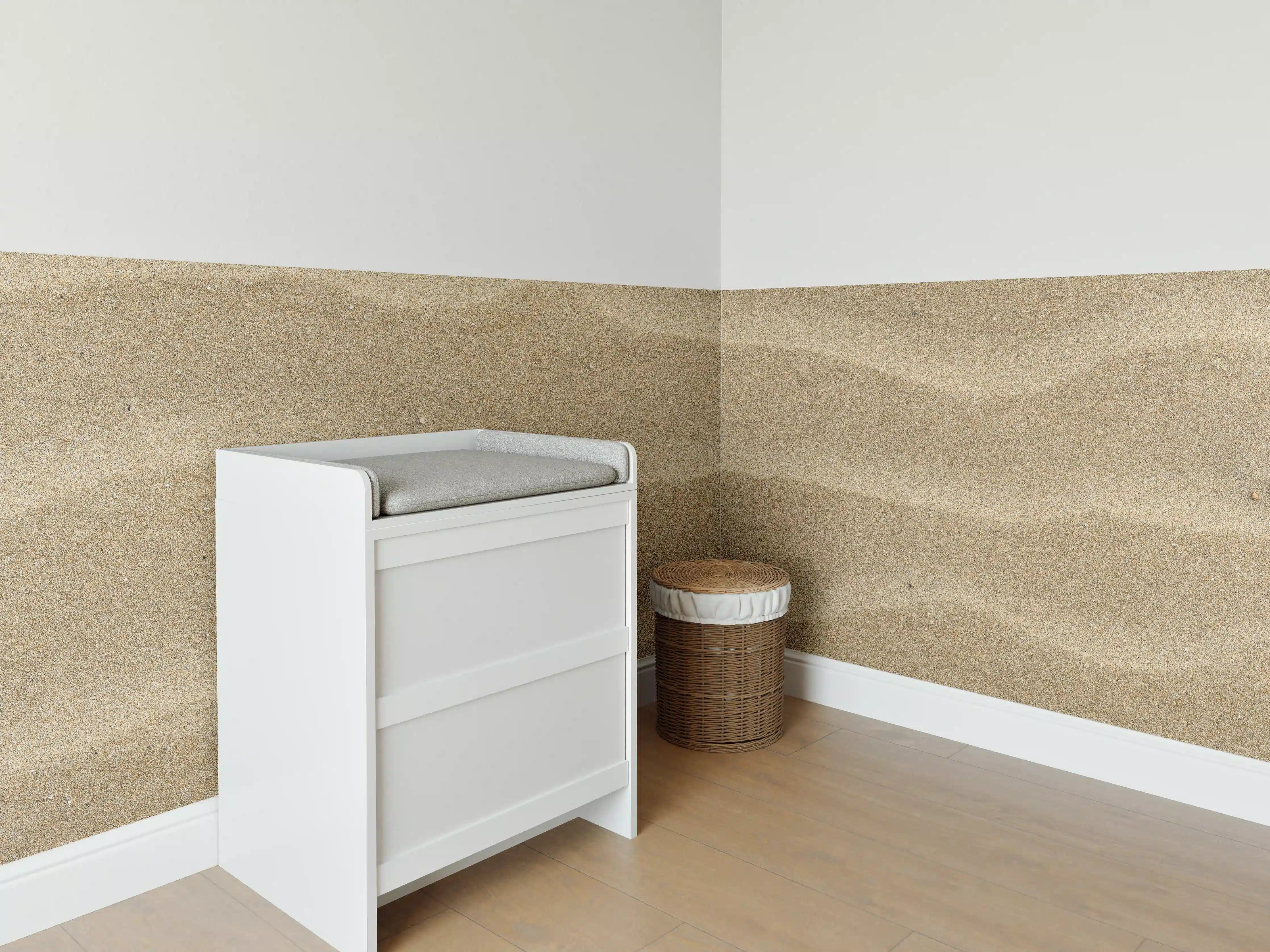 Babyzimmer Wandgestaltung - Sandstrand