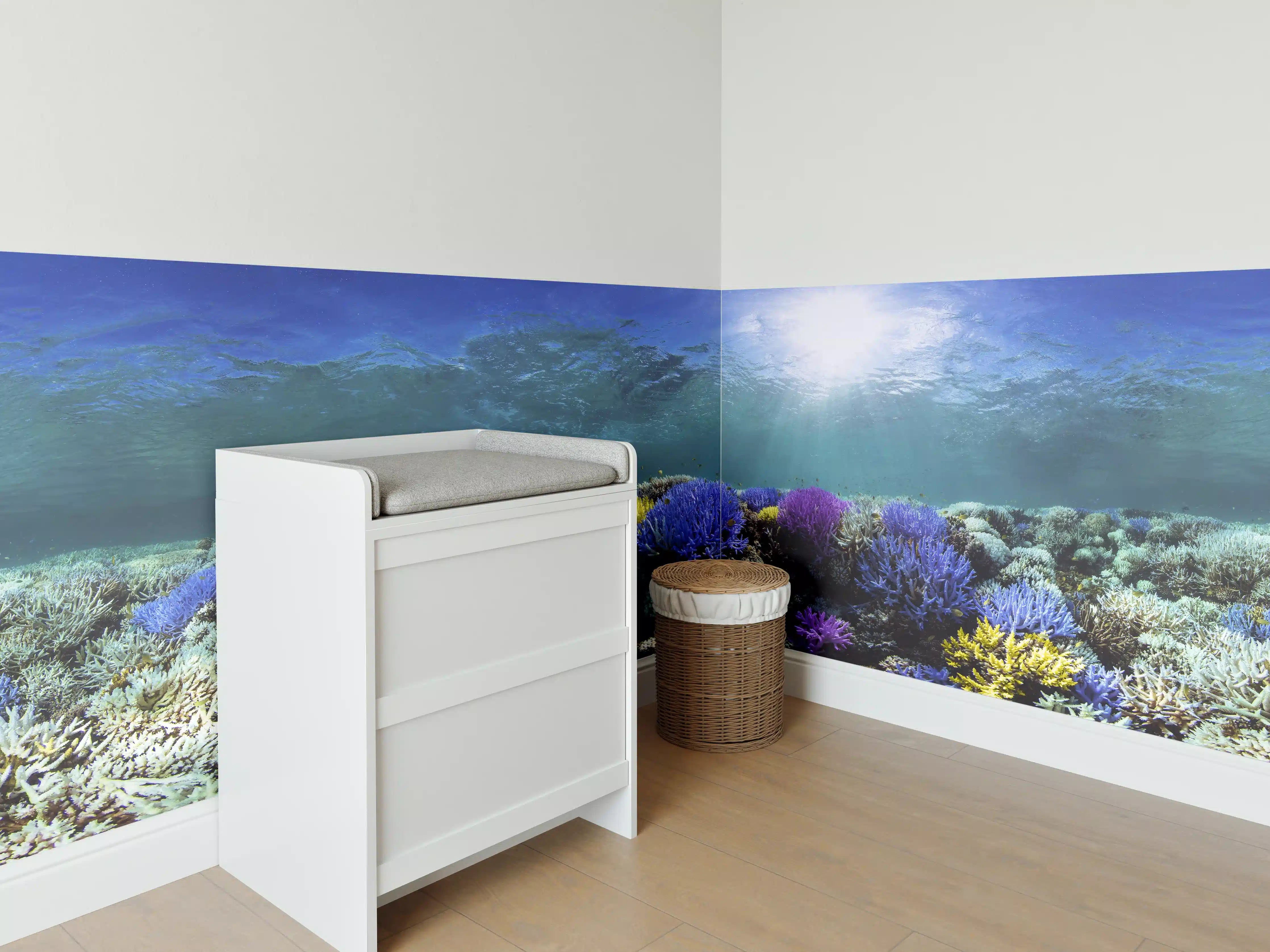 Babyzimmer Wandgestaltung - Schönes Korallenriff