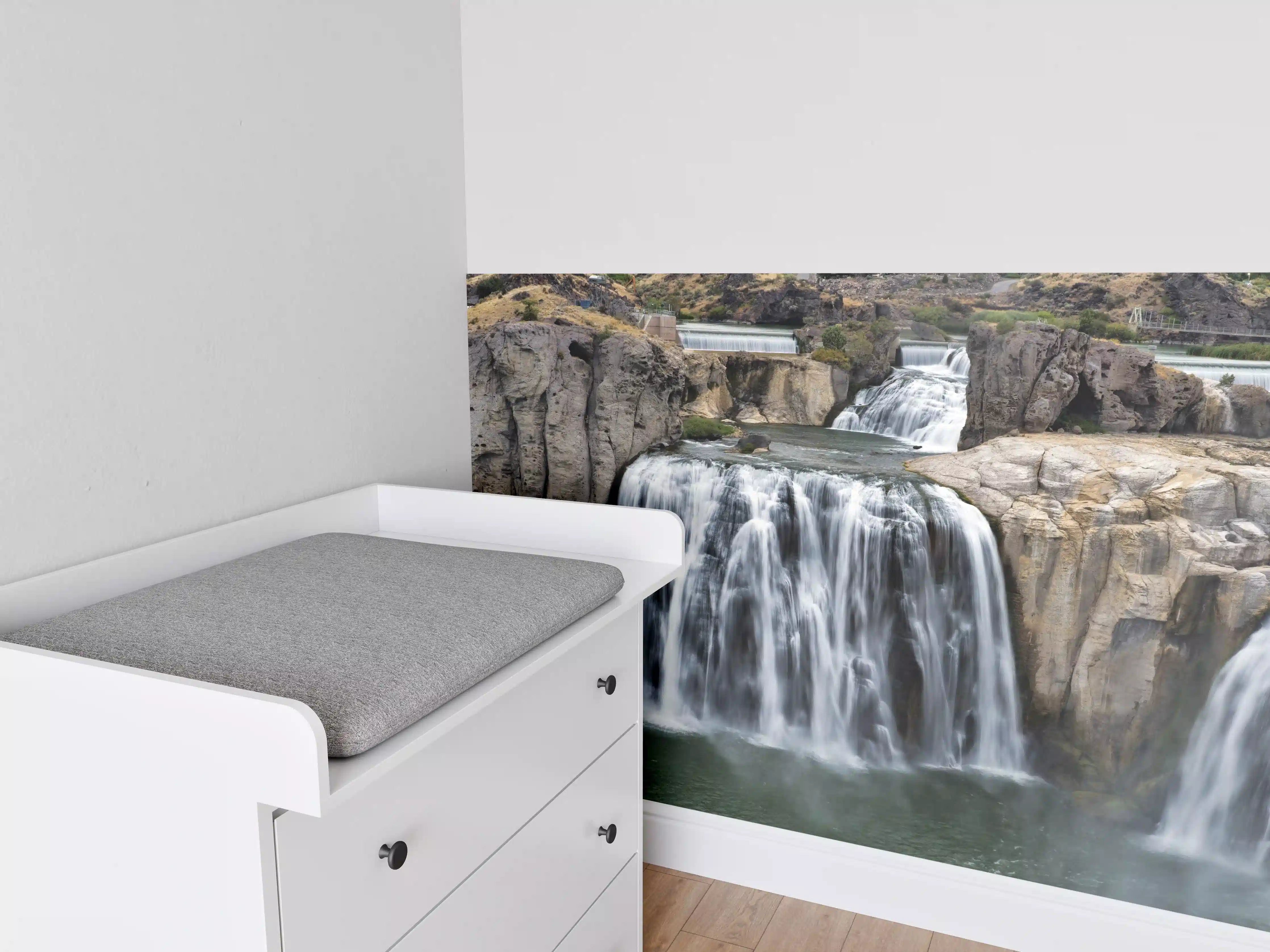 Babyzimmer Wandgestaltung - Shoshone Wasserfall