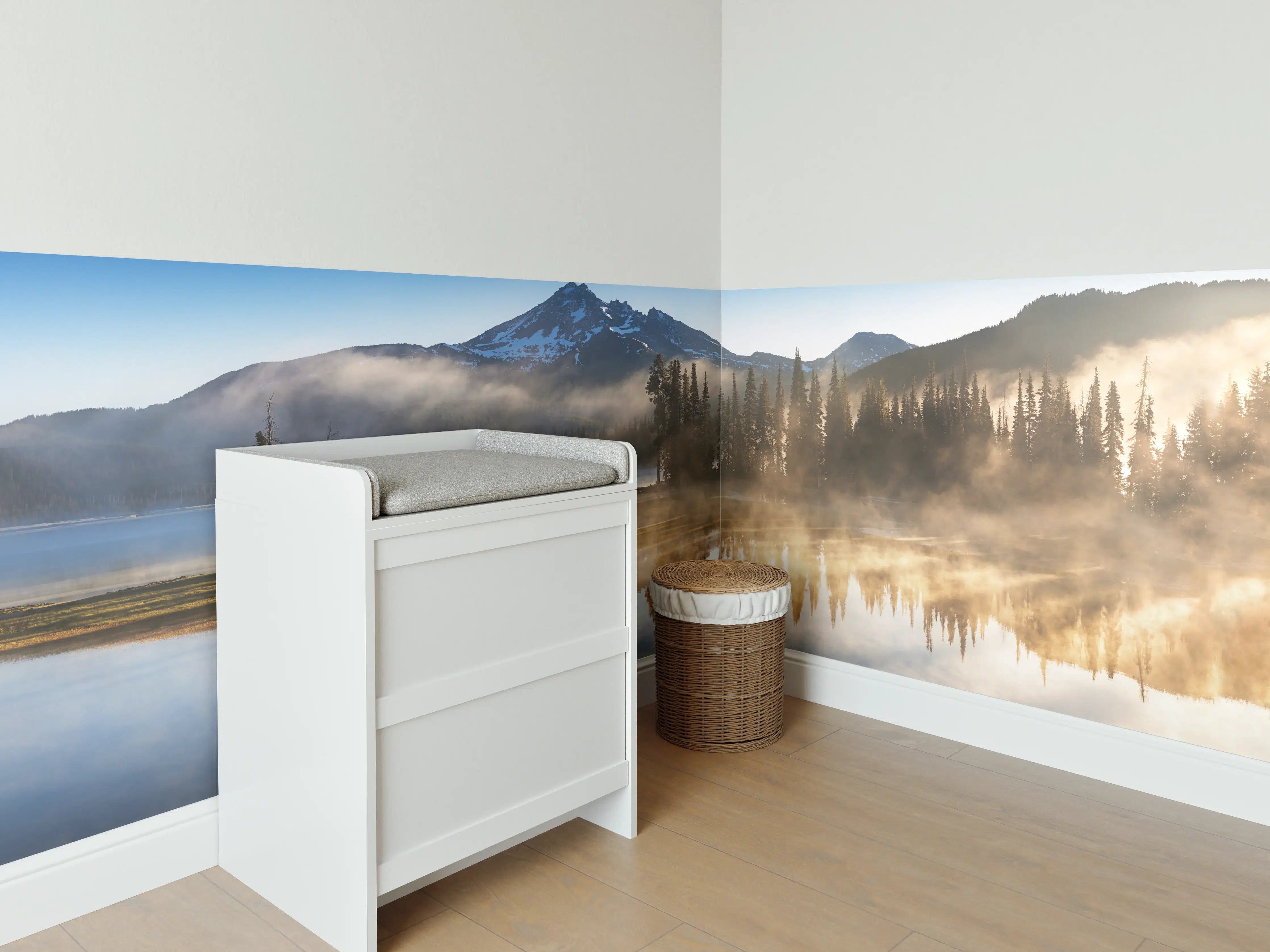 Babyzimmer Wandgestaltung - South Sister & Broken - Spar