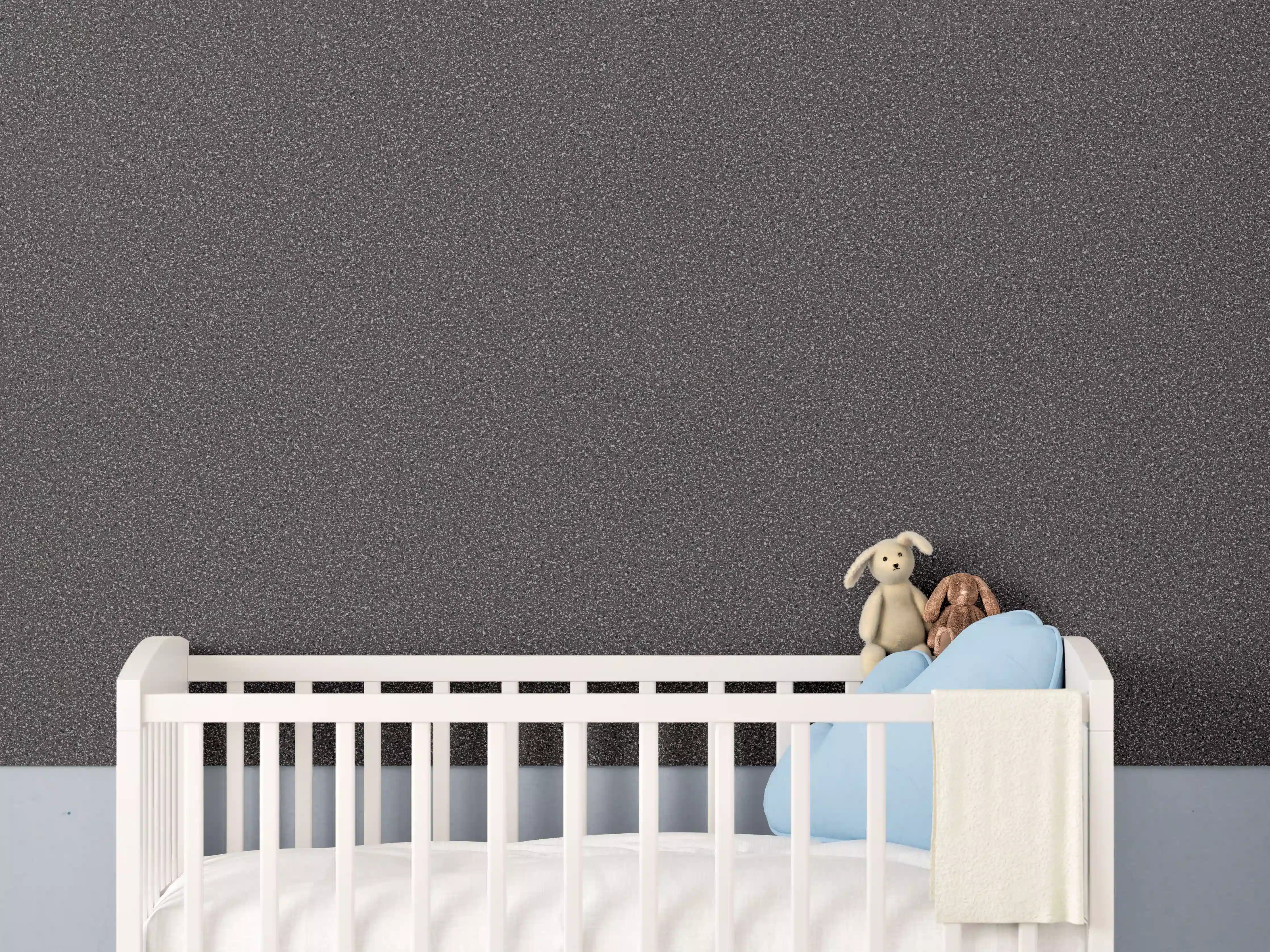 Babyzimmer Wandgestaltung - Stein Boden und Wand Muster aus Granit