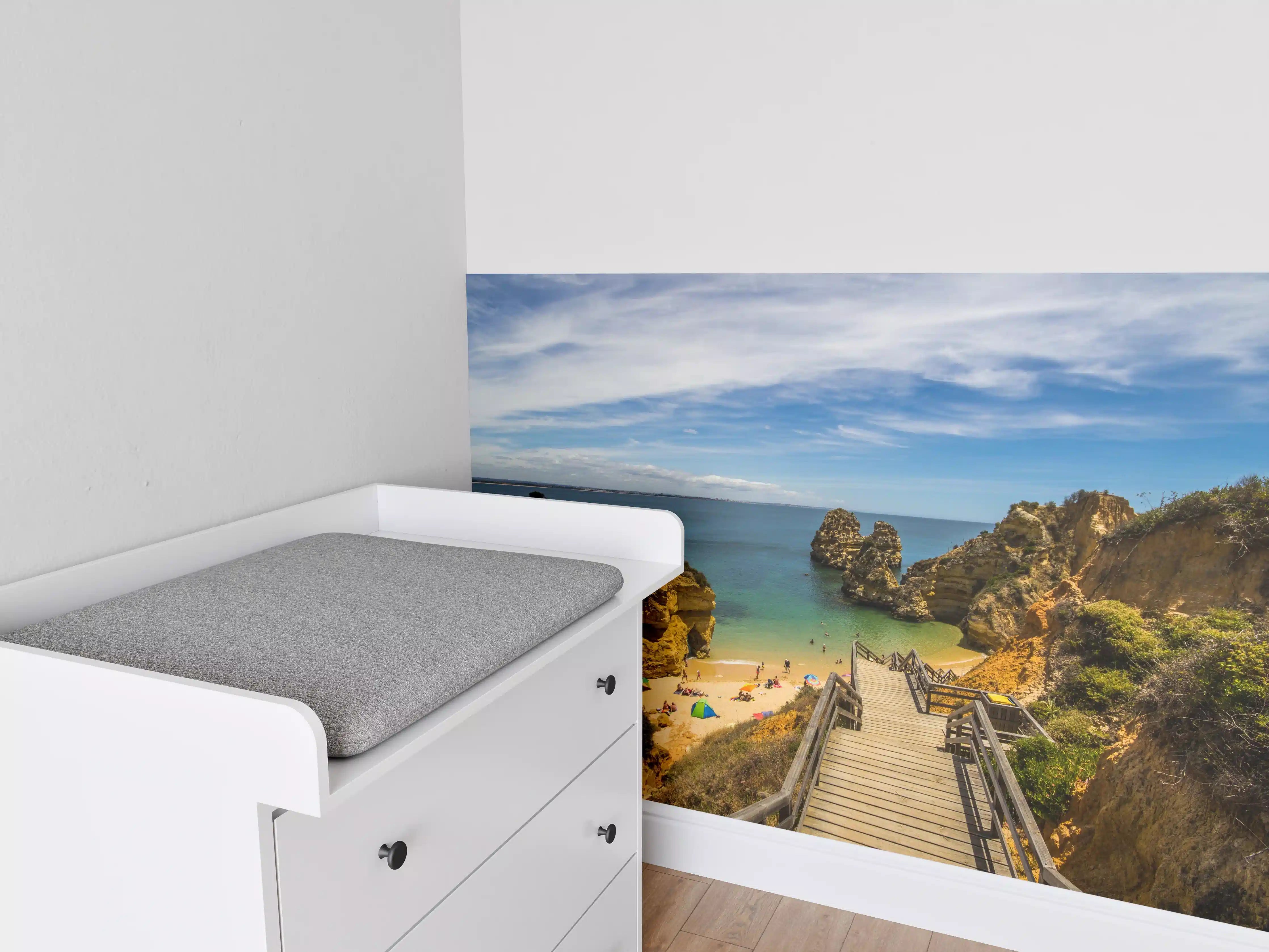 Babyzimmer Wandgestaltung - Strand Camilo in Lagos