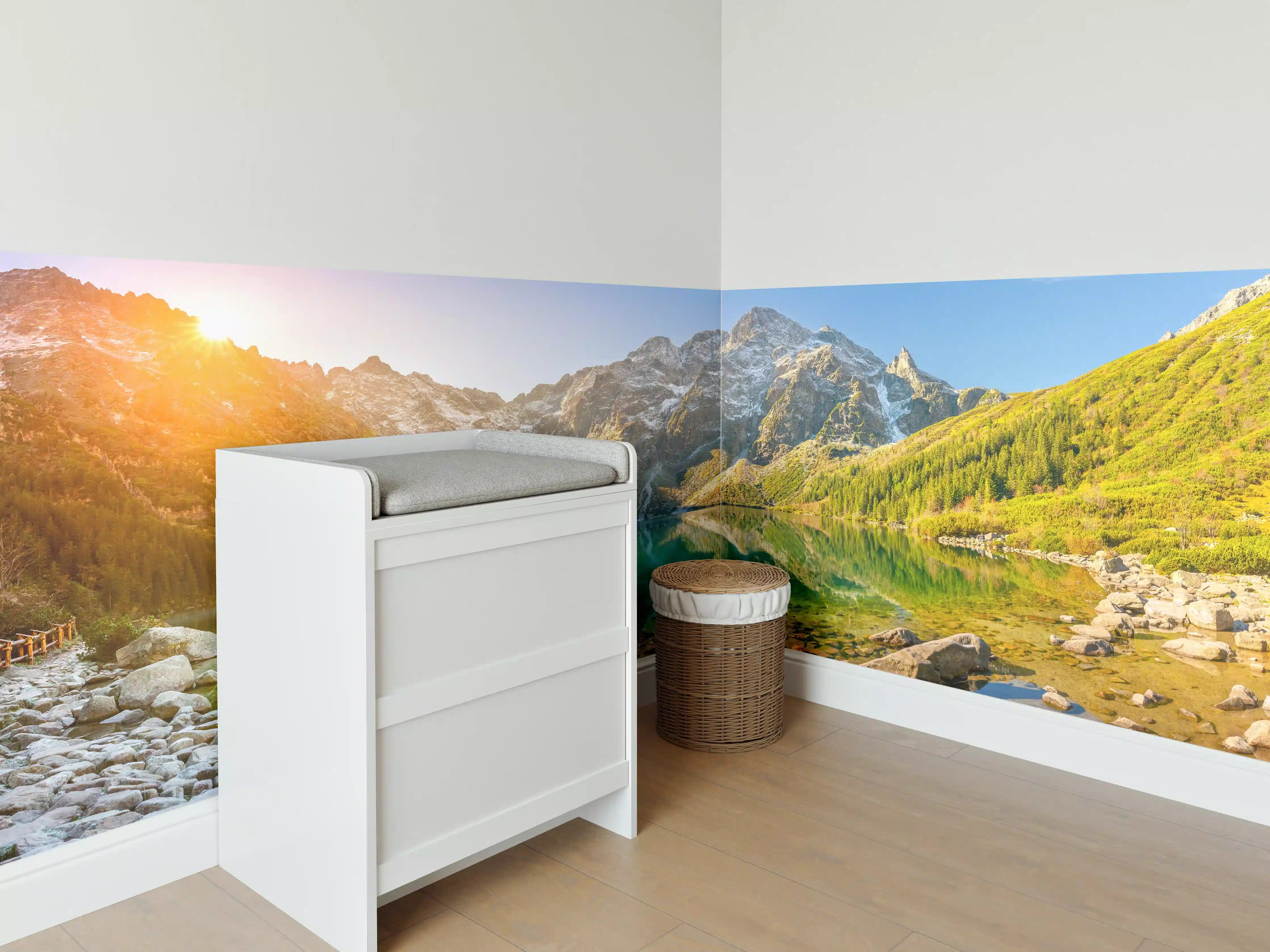Babyzimmer Wandgestaltung - Tatra-Nationalpark