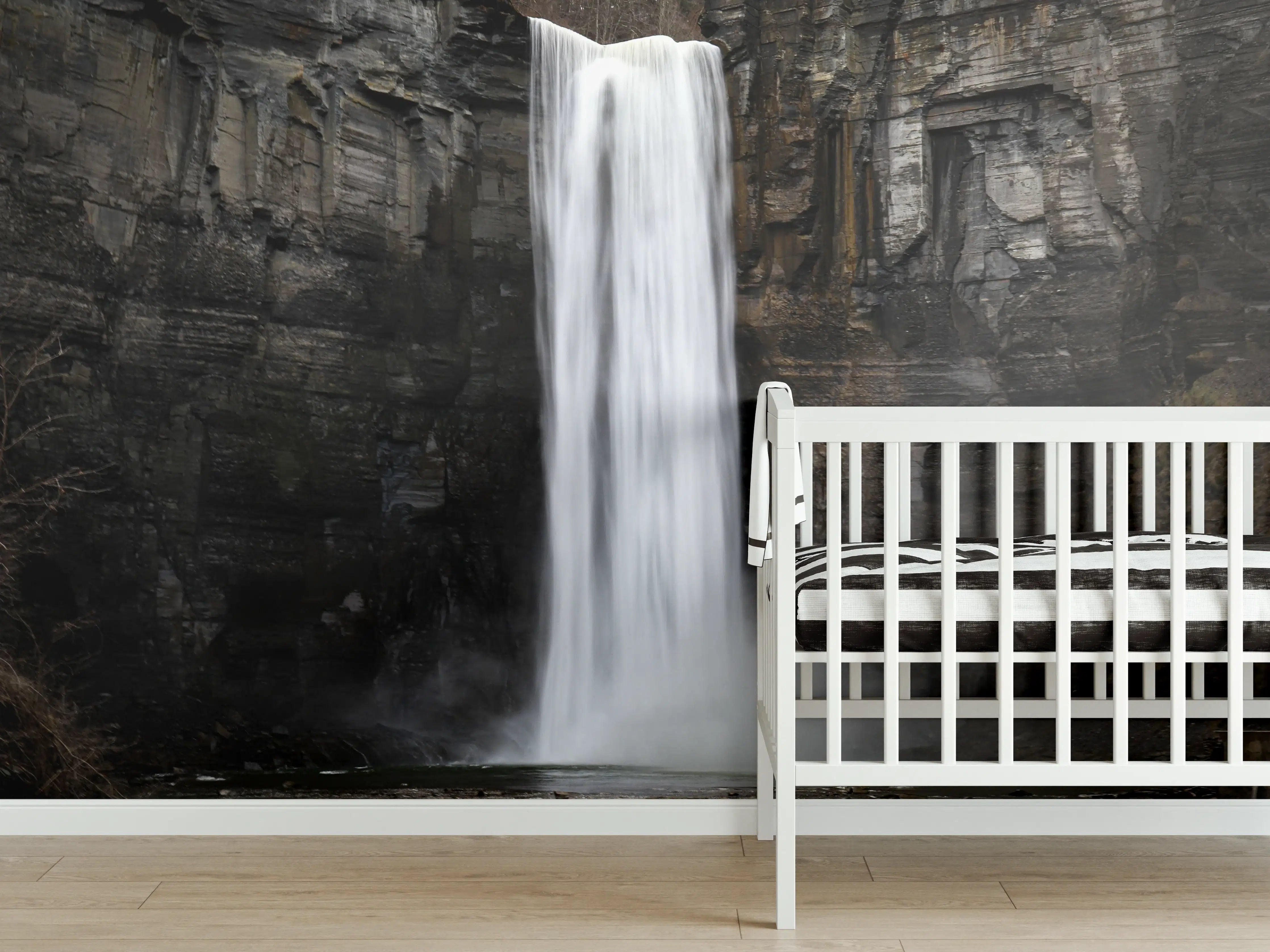 Babyzimmer Wandgestaltung - Taughannock Falls in New York