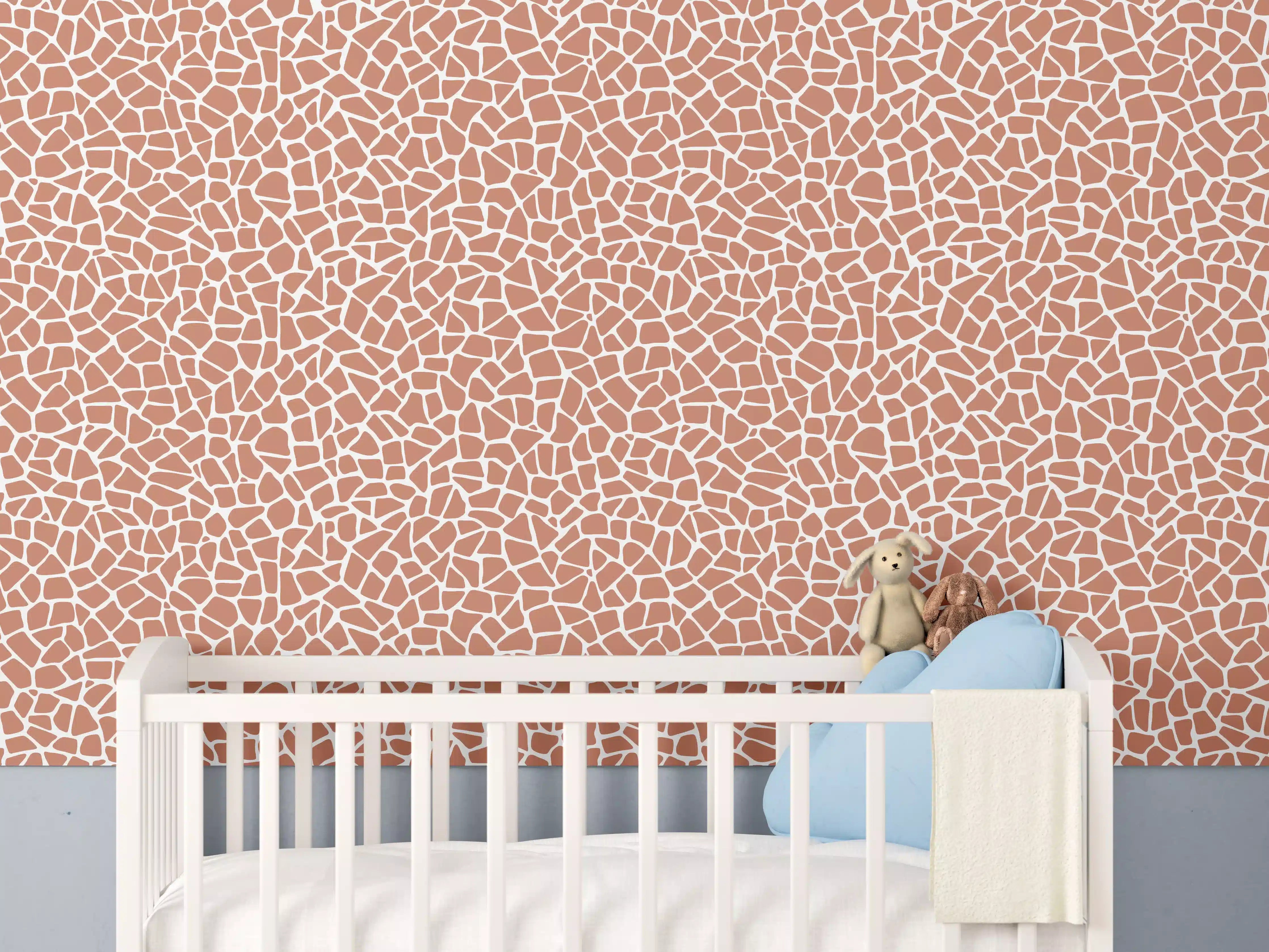 Babyzimmer Wandgestaltung - Terra Cotta Fliesen, warme Atmosphäre