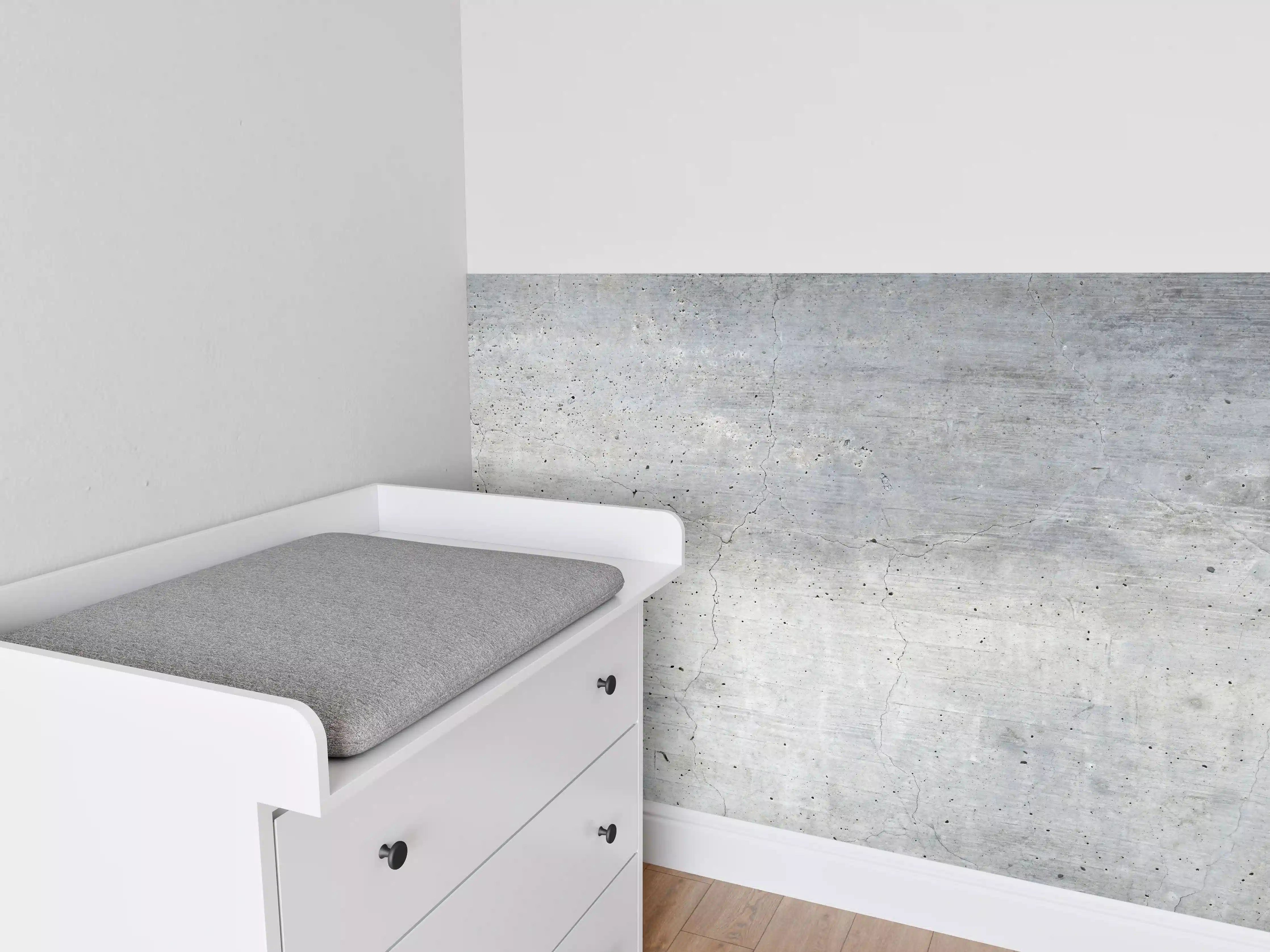 Babyzimmer Wandgestaltung - Textur einer alten grauen Betonwand