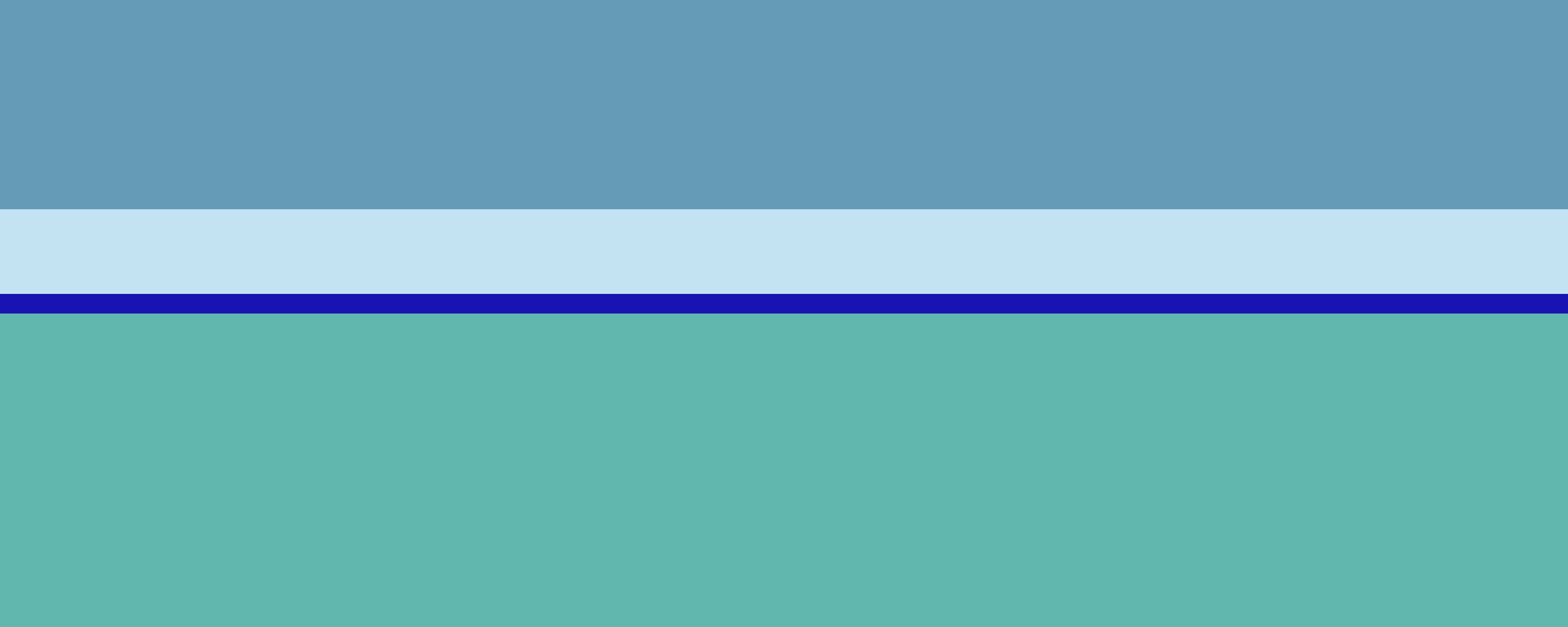 Babyzimmer Wandgestaltung-The Blues - Horizontal - Ocean