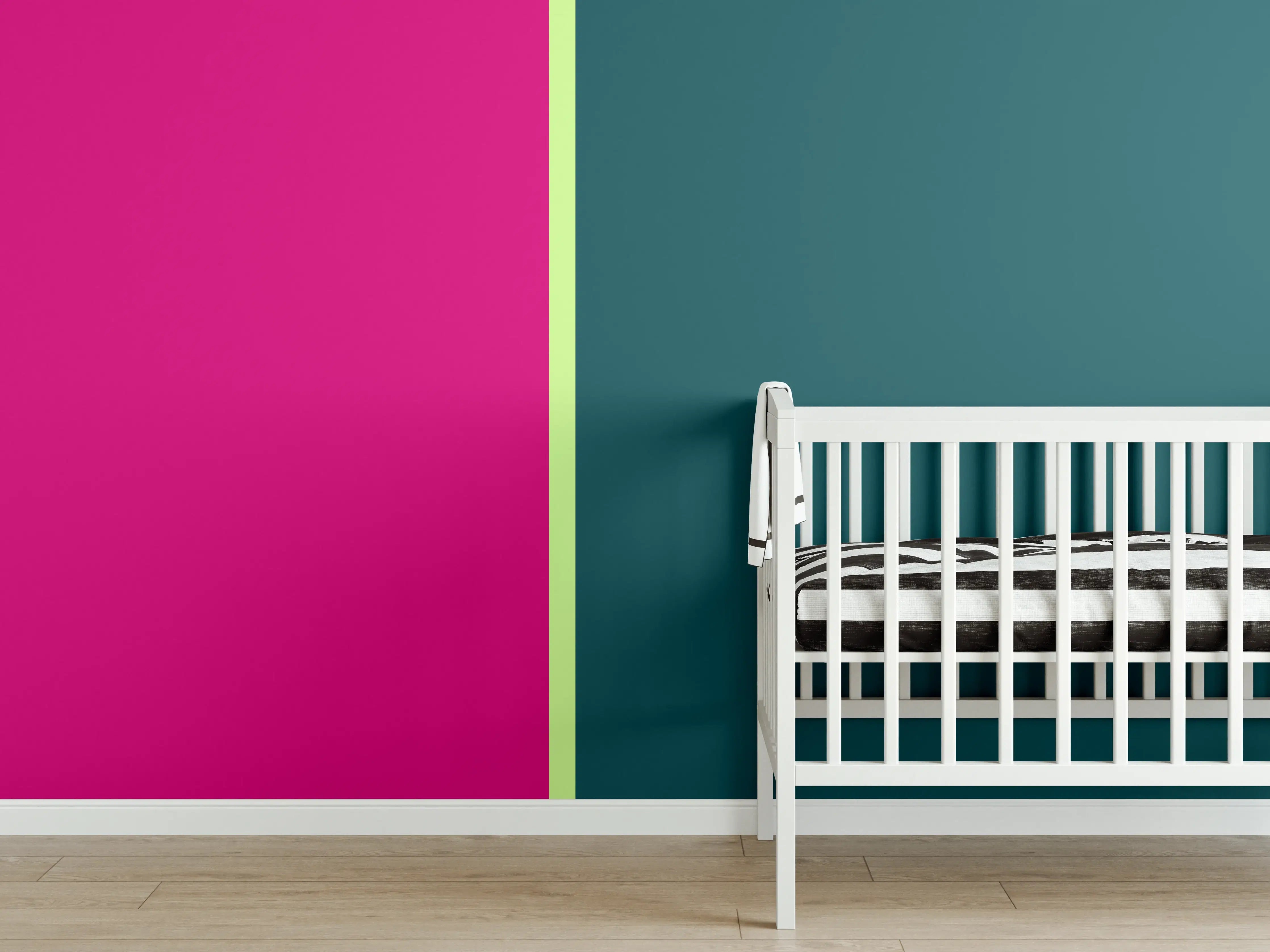Babyzimmer Wandgestaltung - The Neons - Easy Vertikal - Lyra
