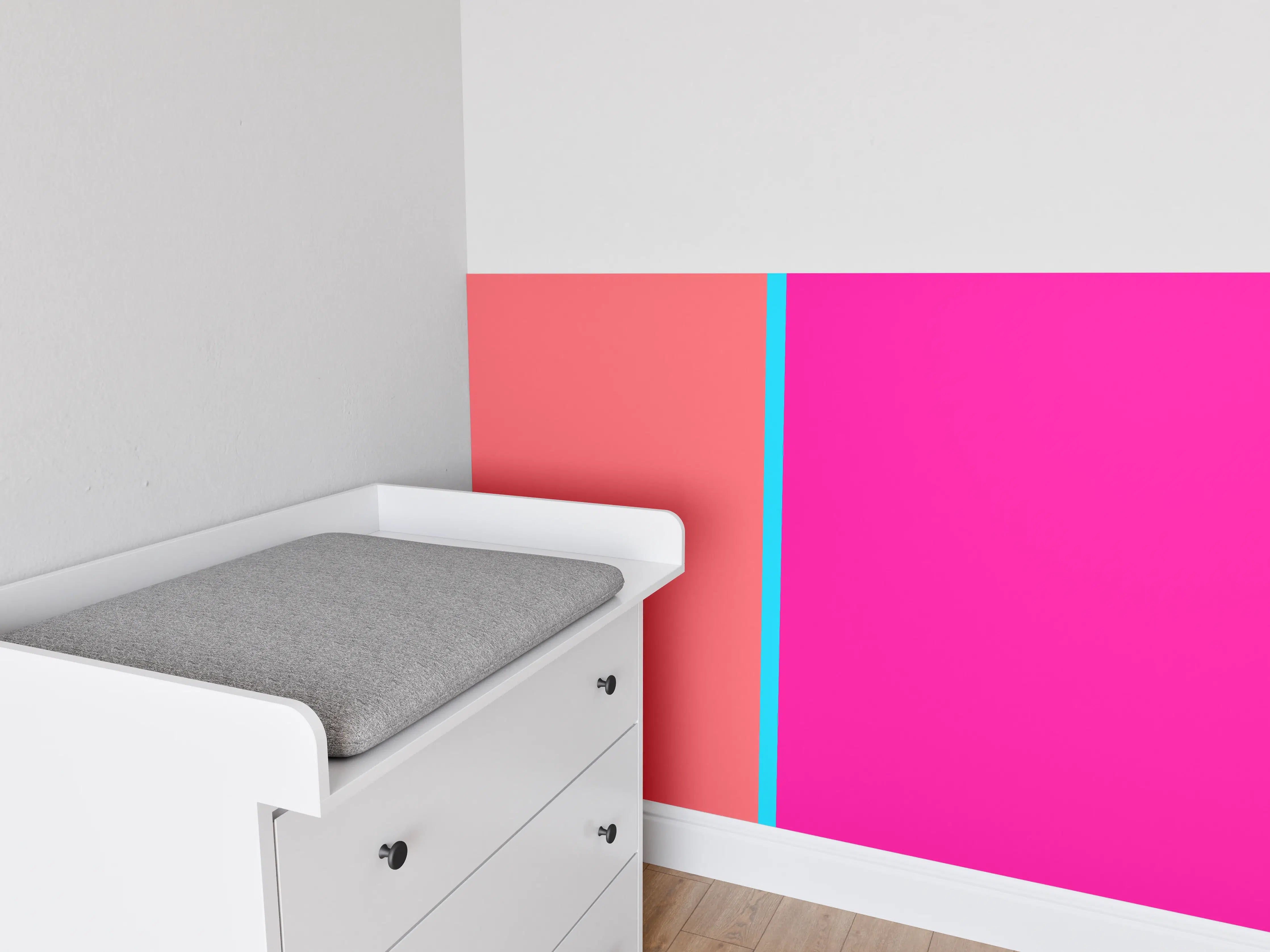 Babyzimmer Wandgestaltung - The Neons - Easy Vertikal - Nova
