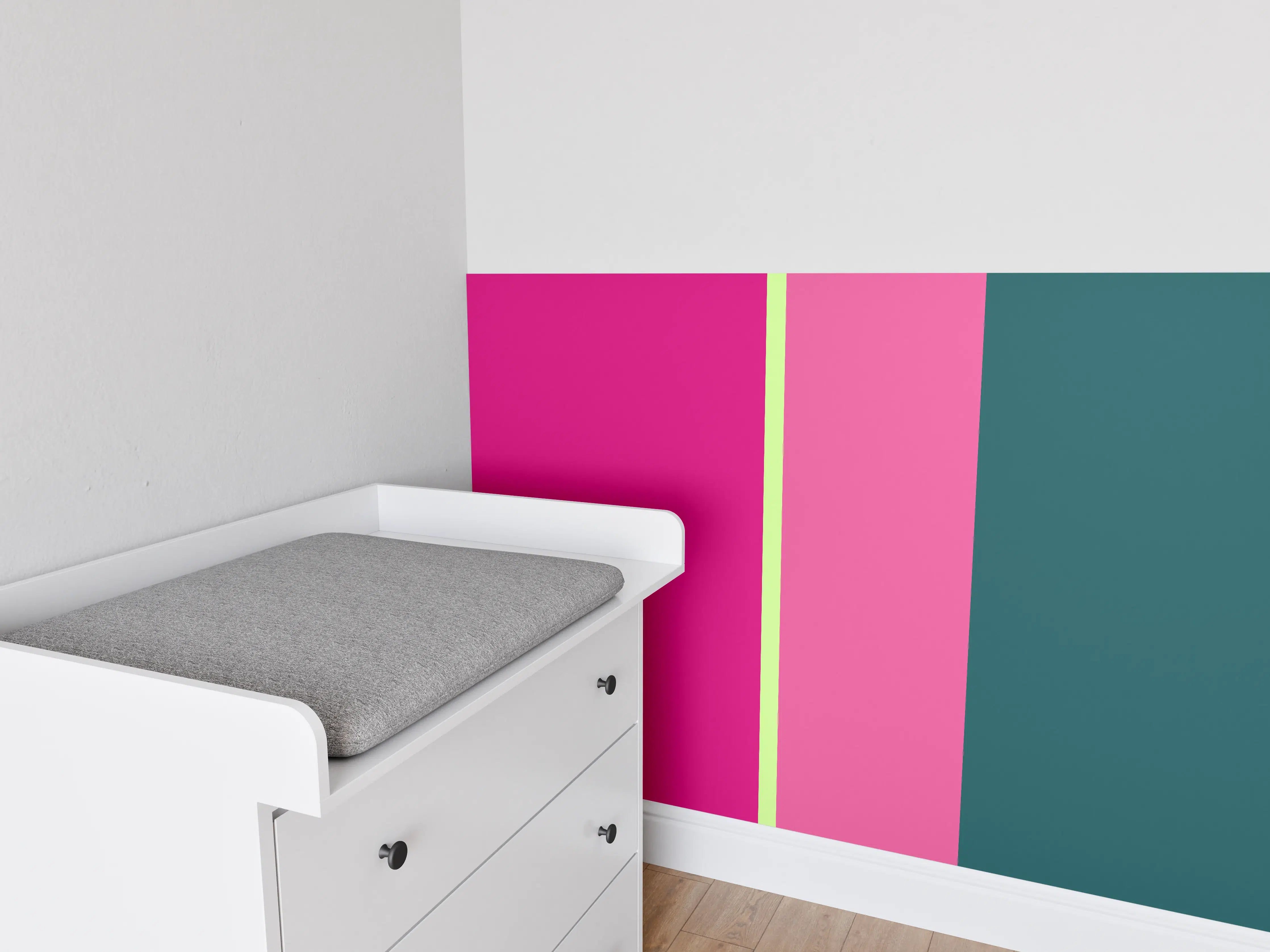 Babyzimmer Wandgestaltung - The Neons - Vertikal - Lyra