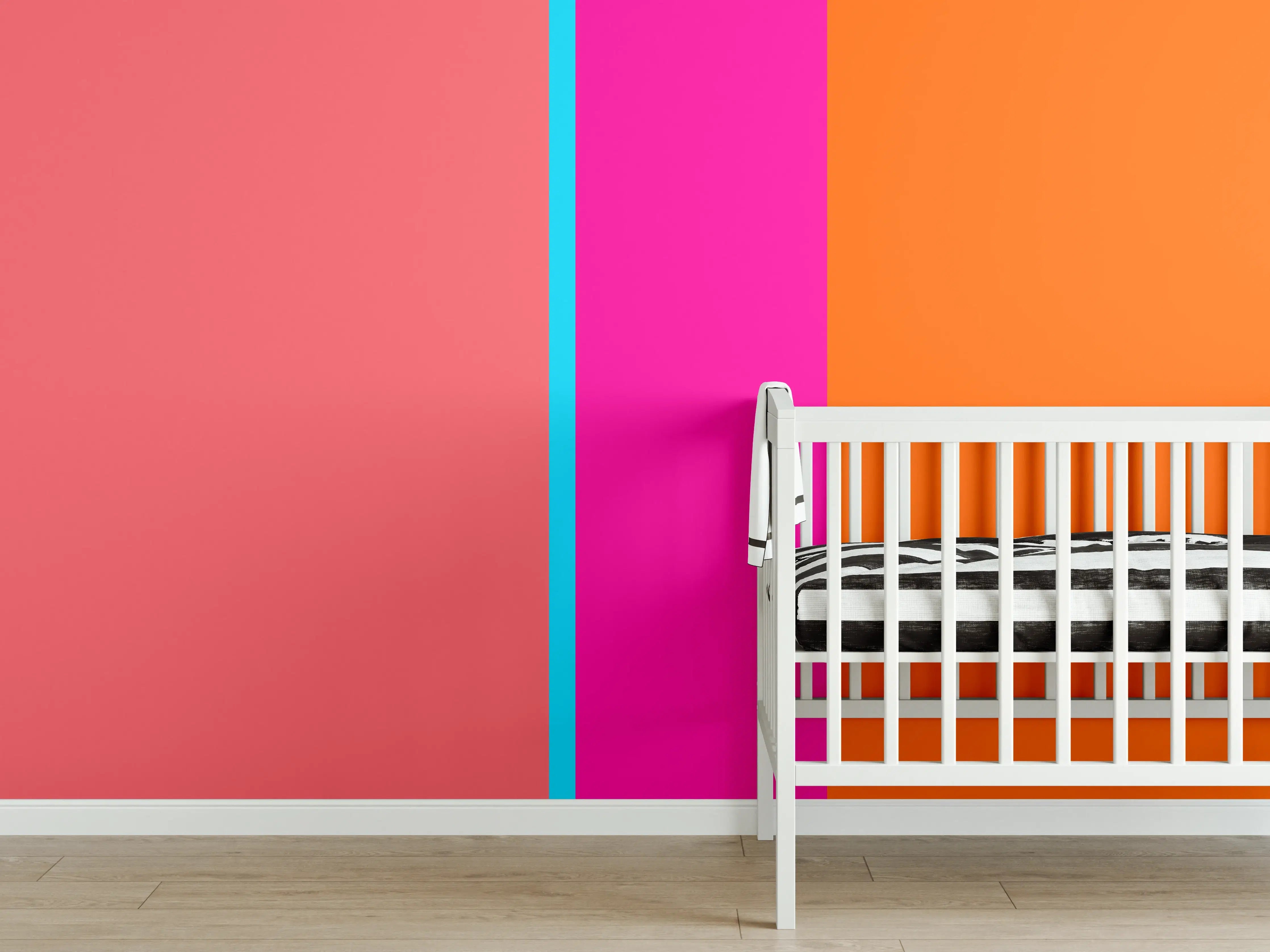 Babyzimmer Wandgestaltung - The Neons - Vertikal - Nova