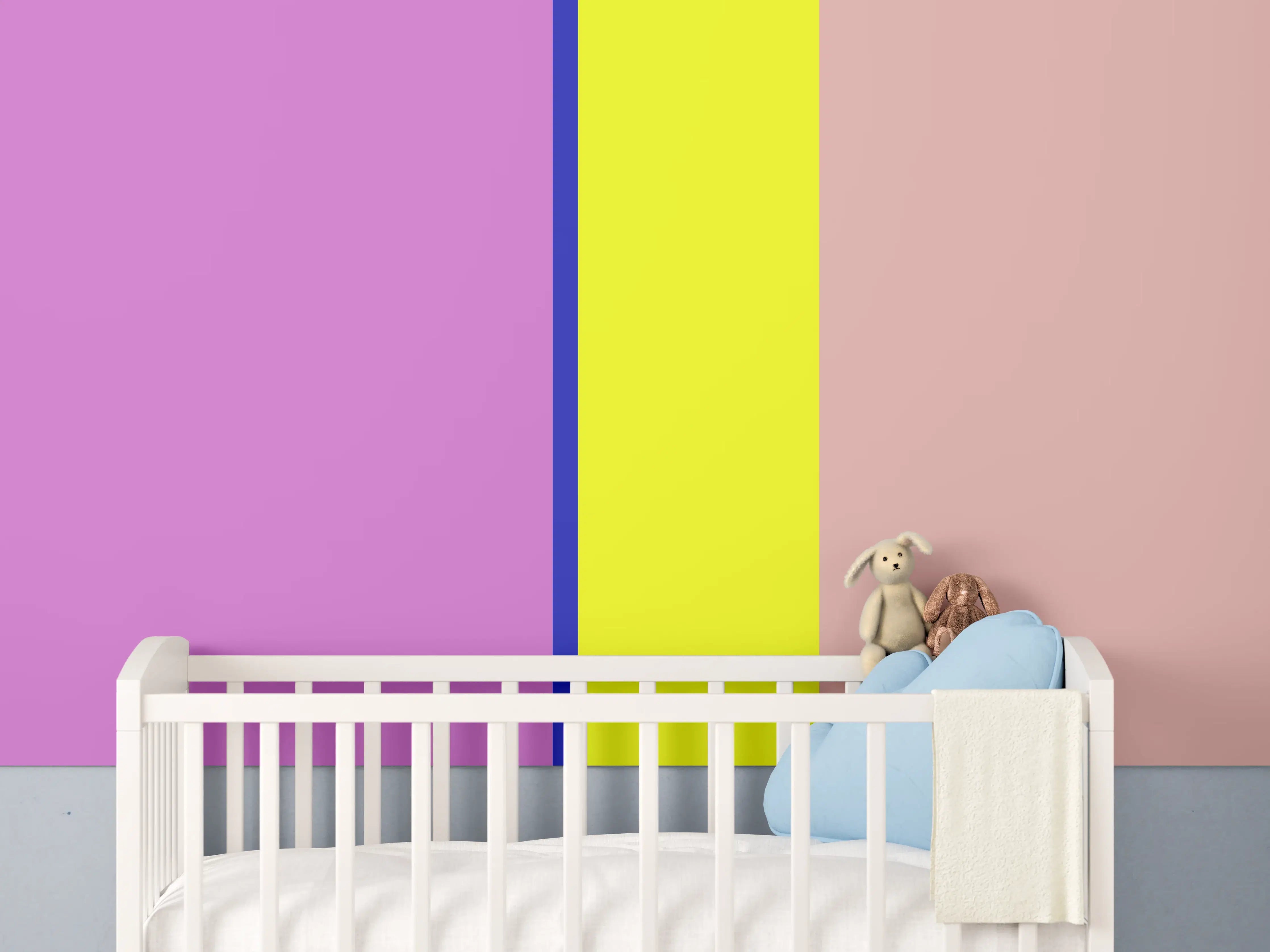 Babyzimmer Wandgestaltung - The Neons - Vertikal - Stellar