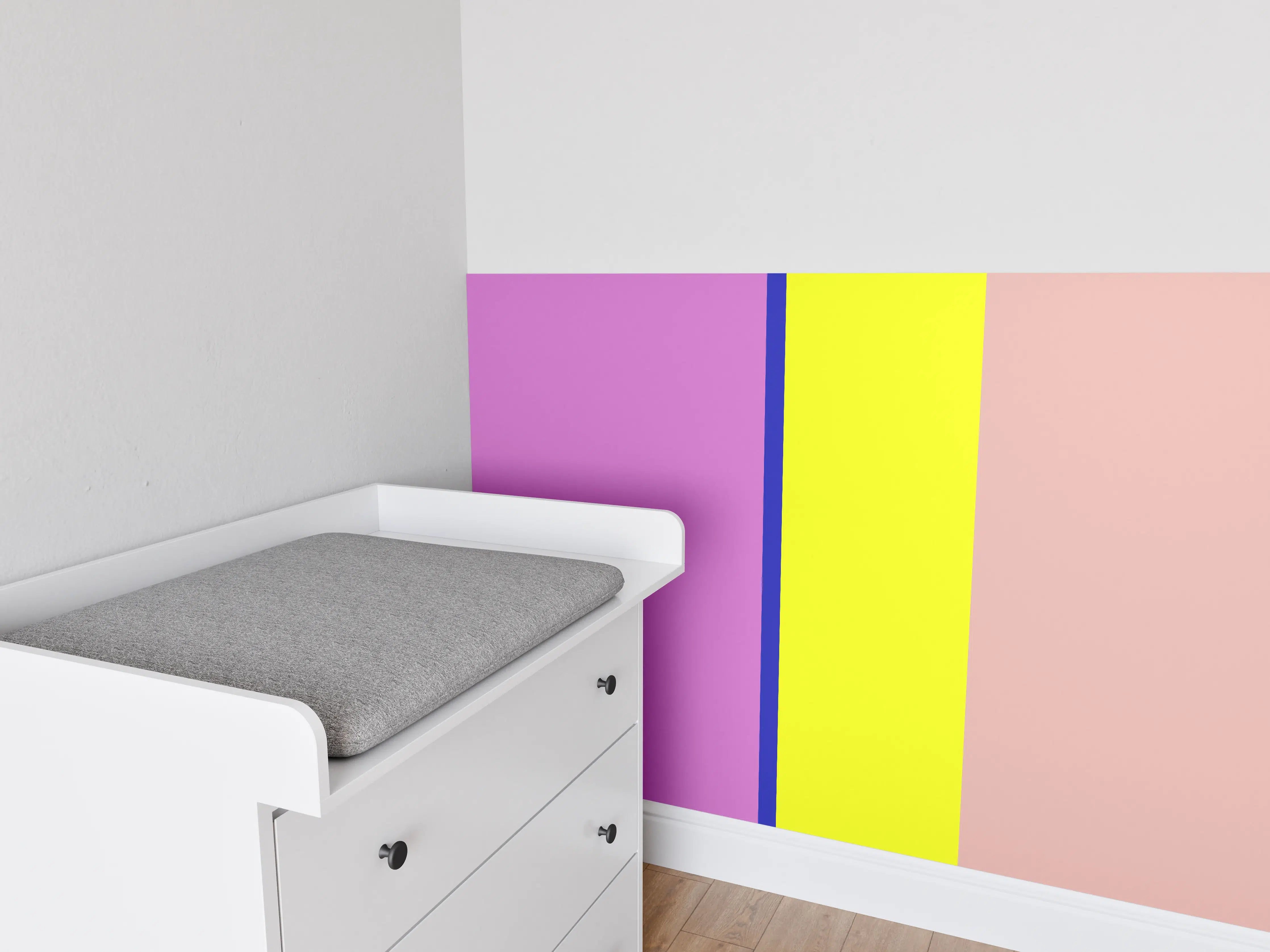 Babyzimmer Wandgestaltung - The Neons - Vertikal - Stellar