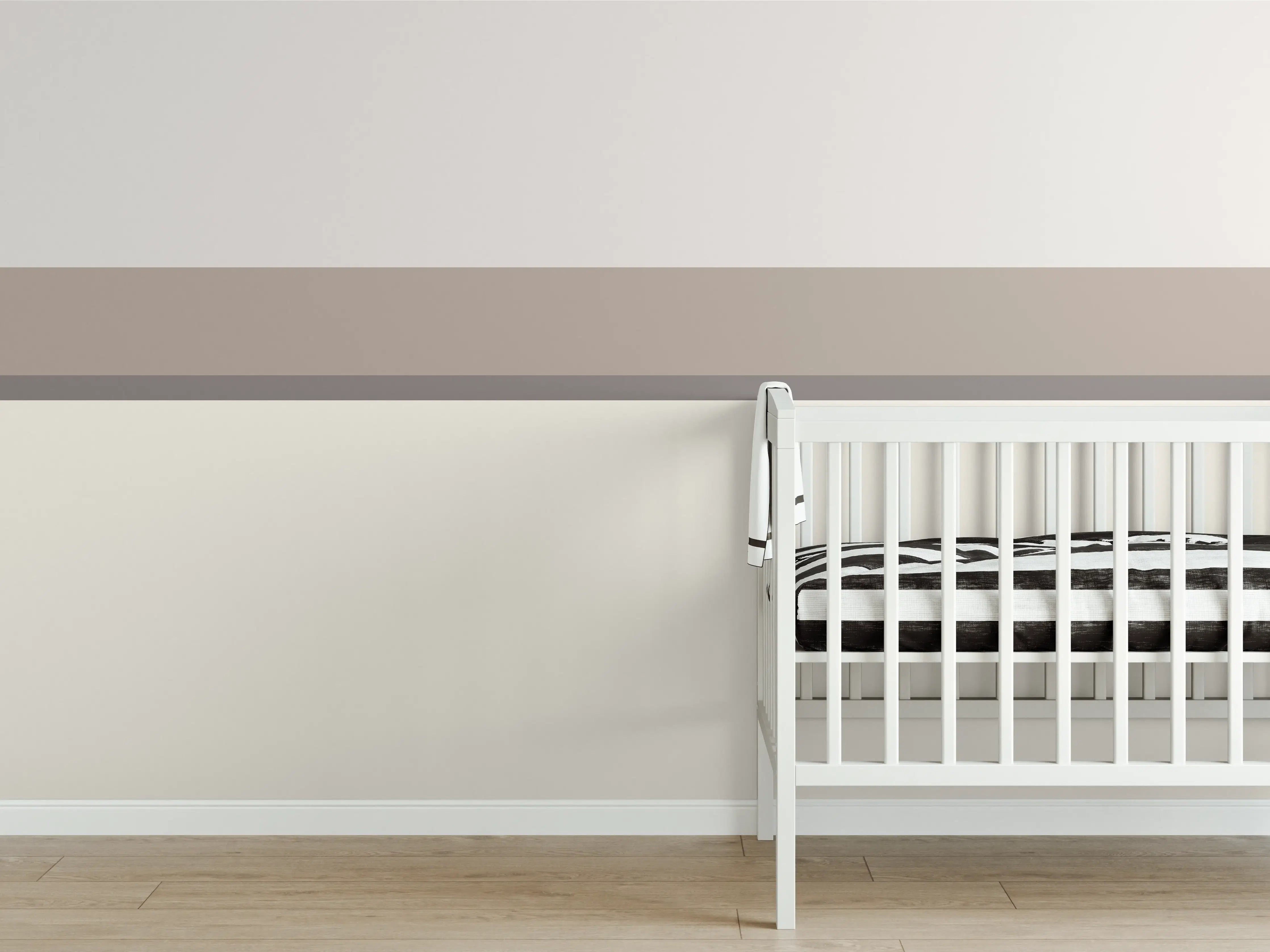 Babyzimmer Wandgestaltung - The Nudes - Horizontal - Fog