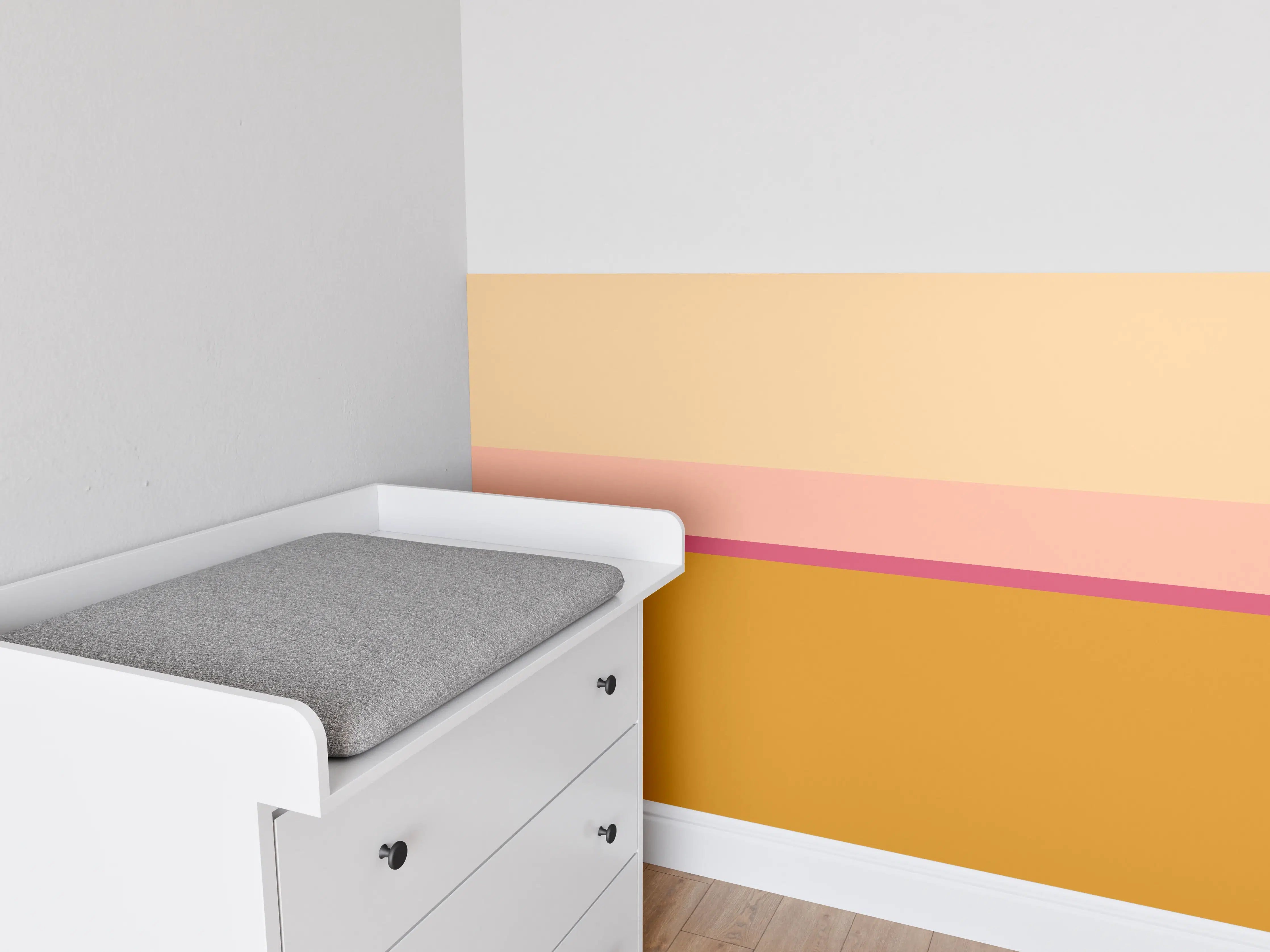 Babyzimmer Wandgestaltung - The Oranges - Horizontal - Cotton Candy