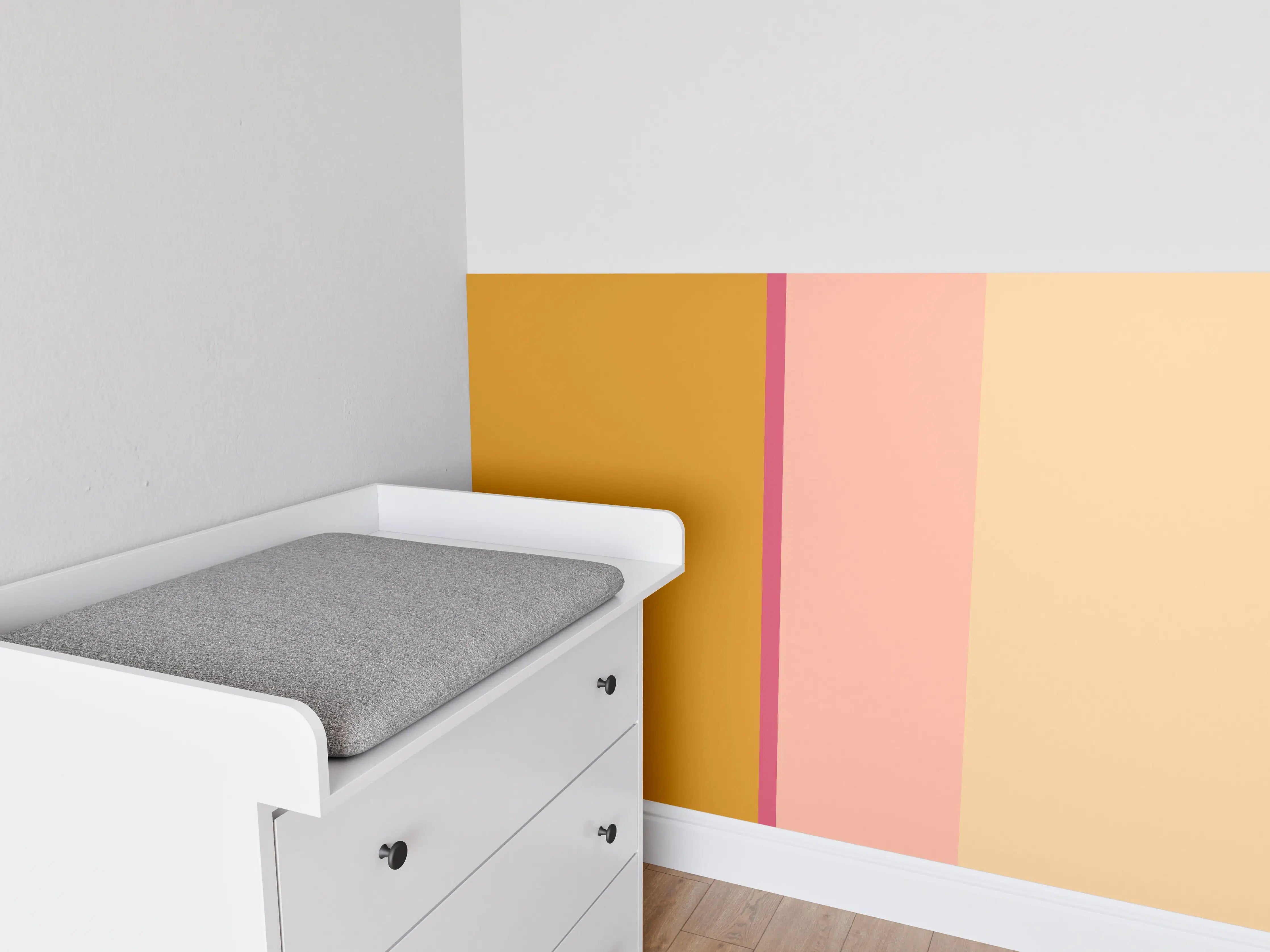 Babyzimmer Wandgestaltung - The Oranges - Vertical - Cotton Candy