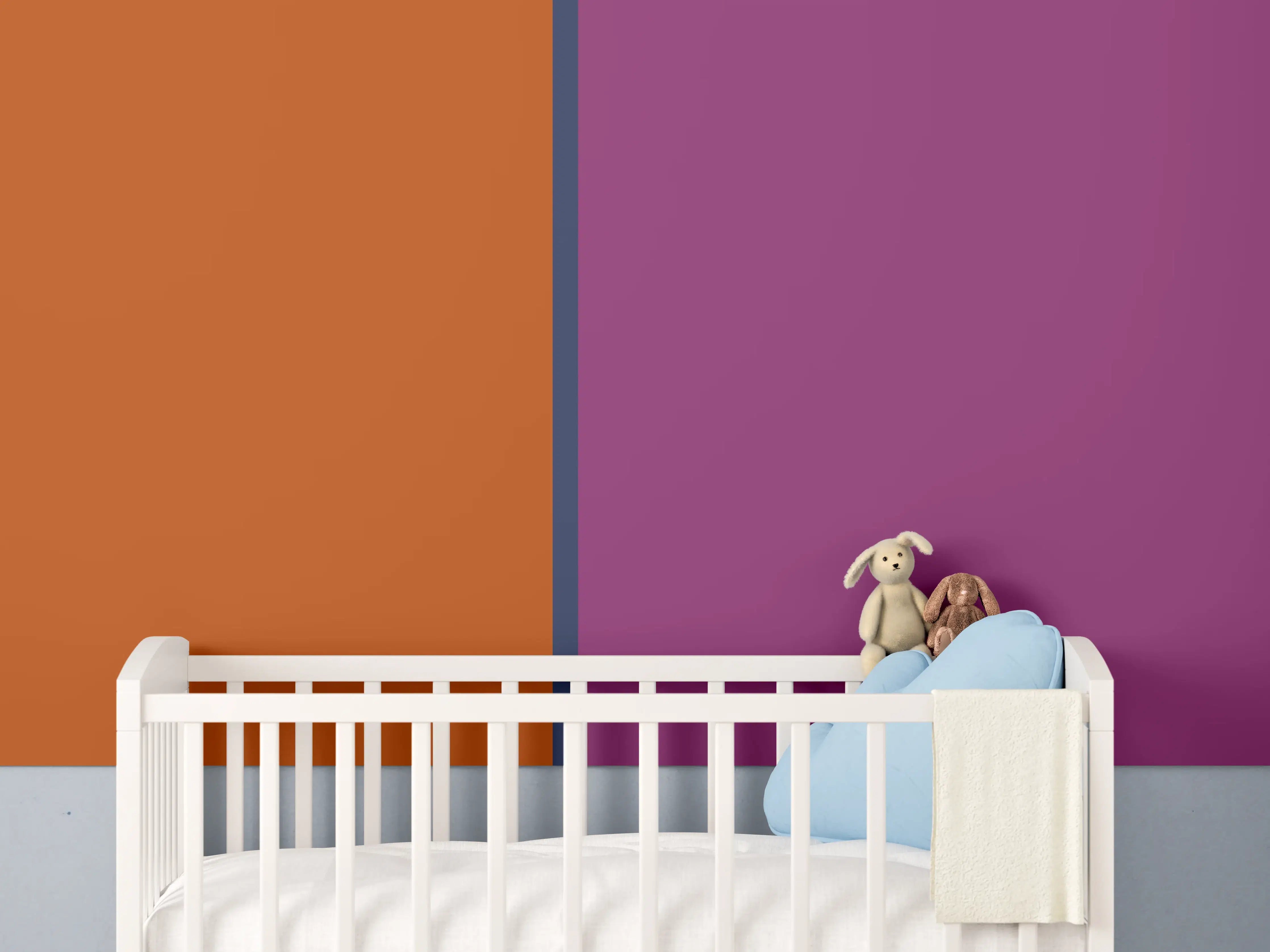 Babyzimmer Wandgestaltung - The Retros - Easy Vertikal - Sansa