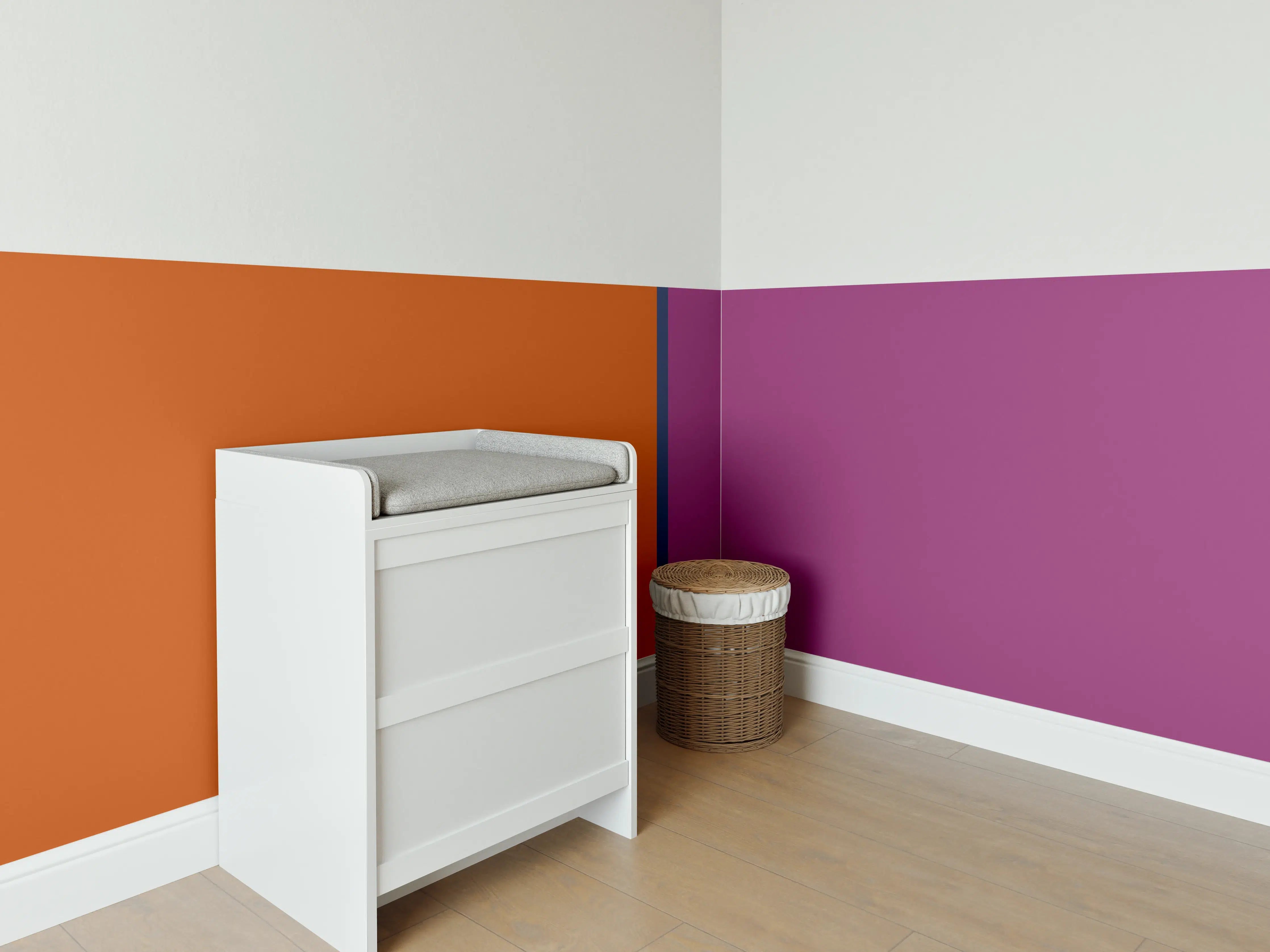 Babyzimmer Wandgestaltung - The Retros - Easy Vertikal - Sansa