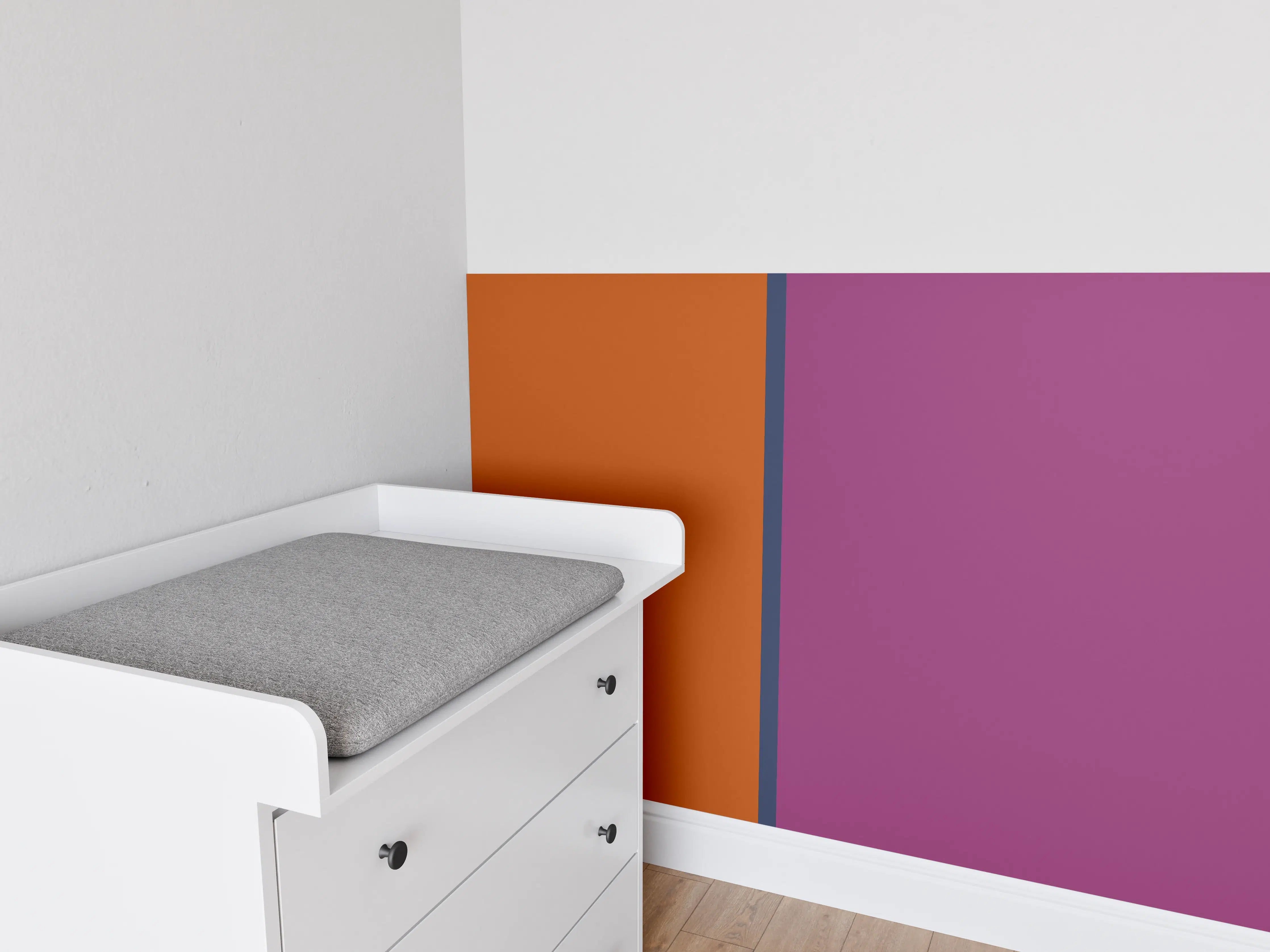Babyzimmer Wandgestaltung - The Retros - Easy Vertikal - Sansa