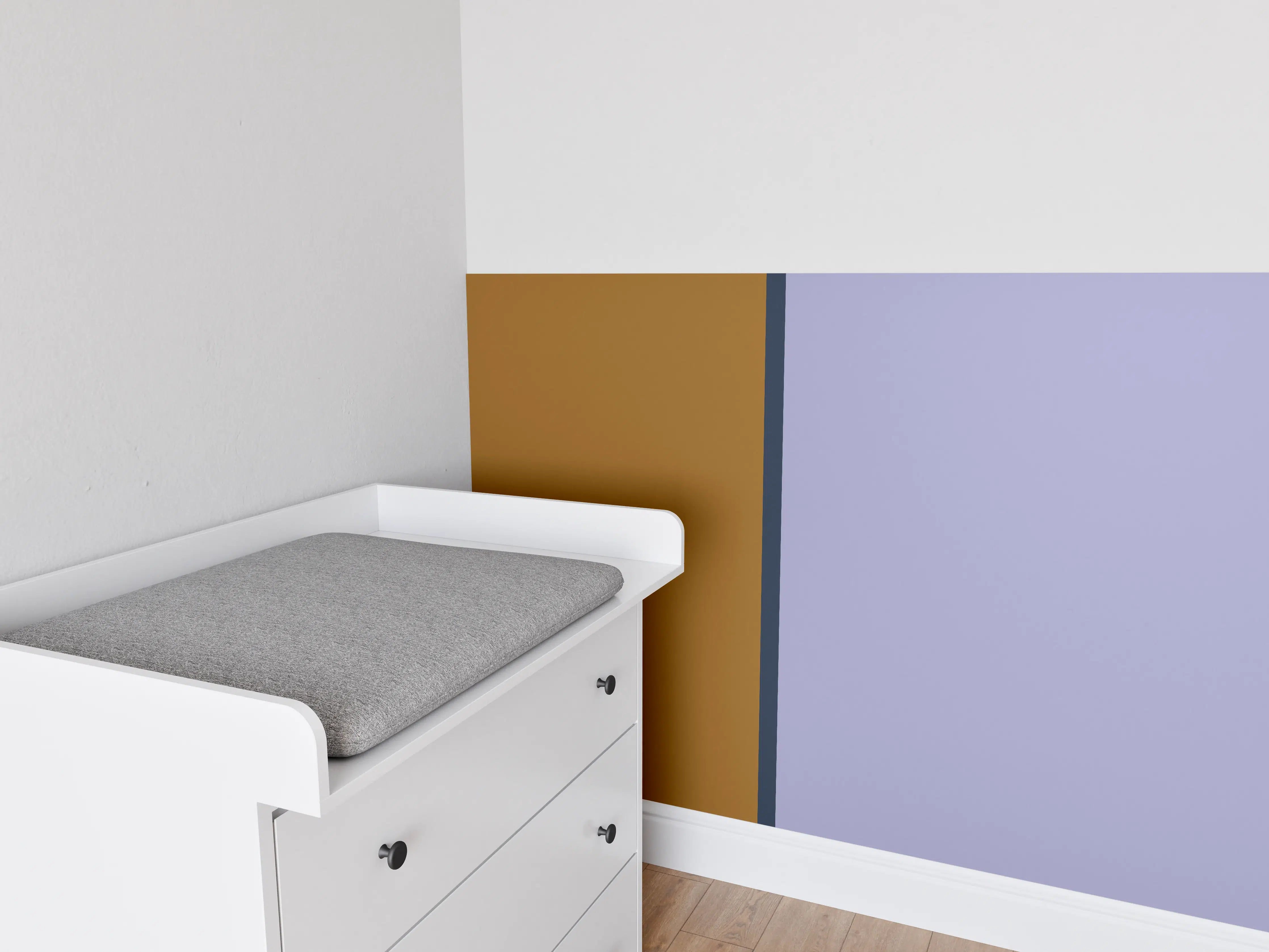 Babyzimmer Wandgestaltung - The Retros - Easy Vertikal - Tyrion