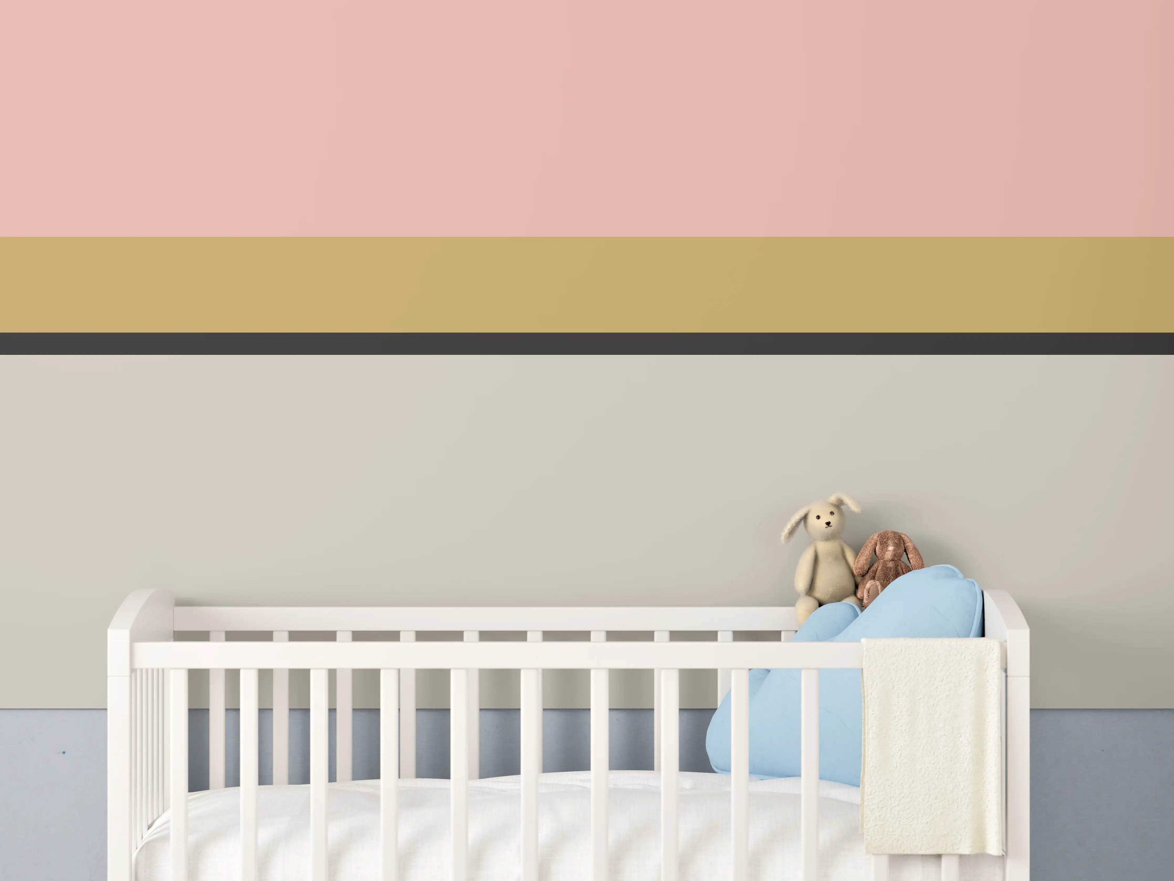 Babyzimmer Wandgestaltung - The Retros - Horizontal - Daenerys