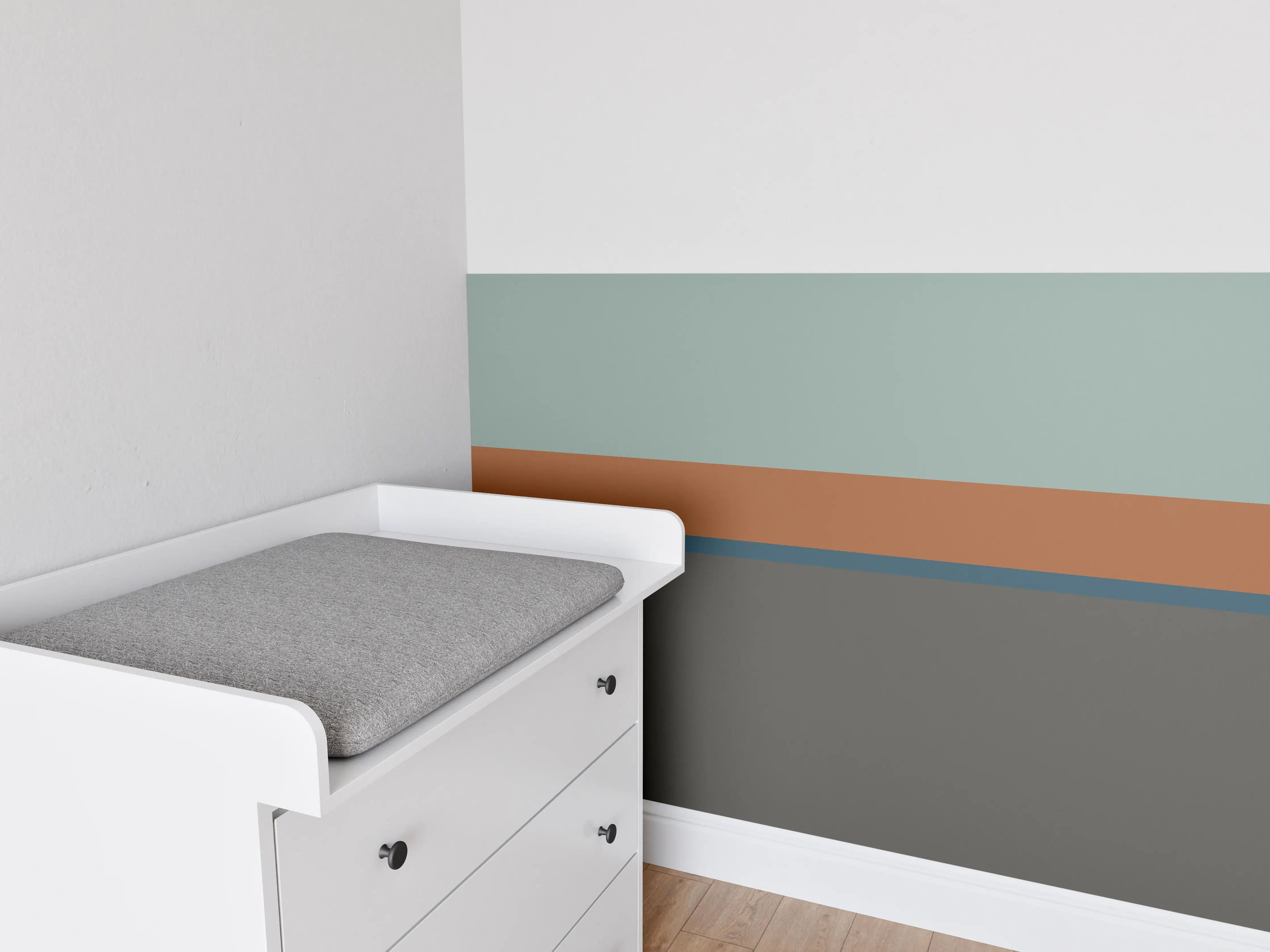 Babyzimmer Wandgestaltung - The Retros - Horizontal - Jon