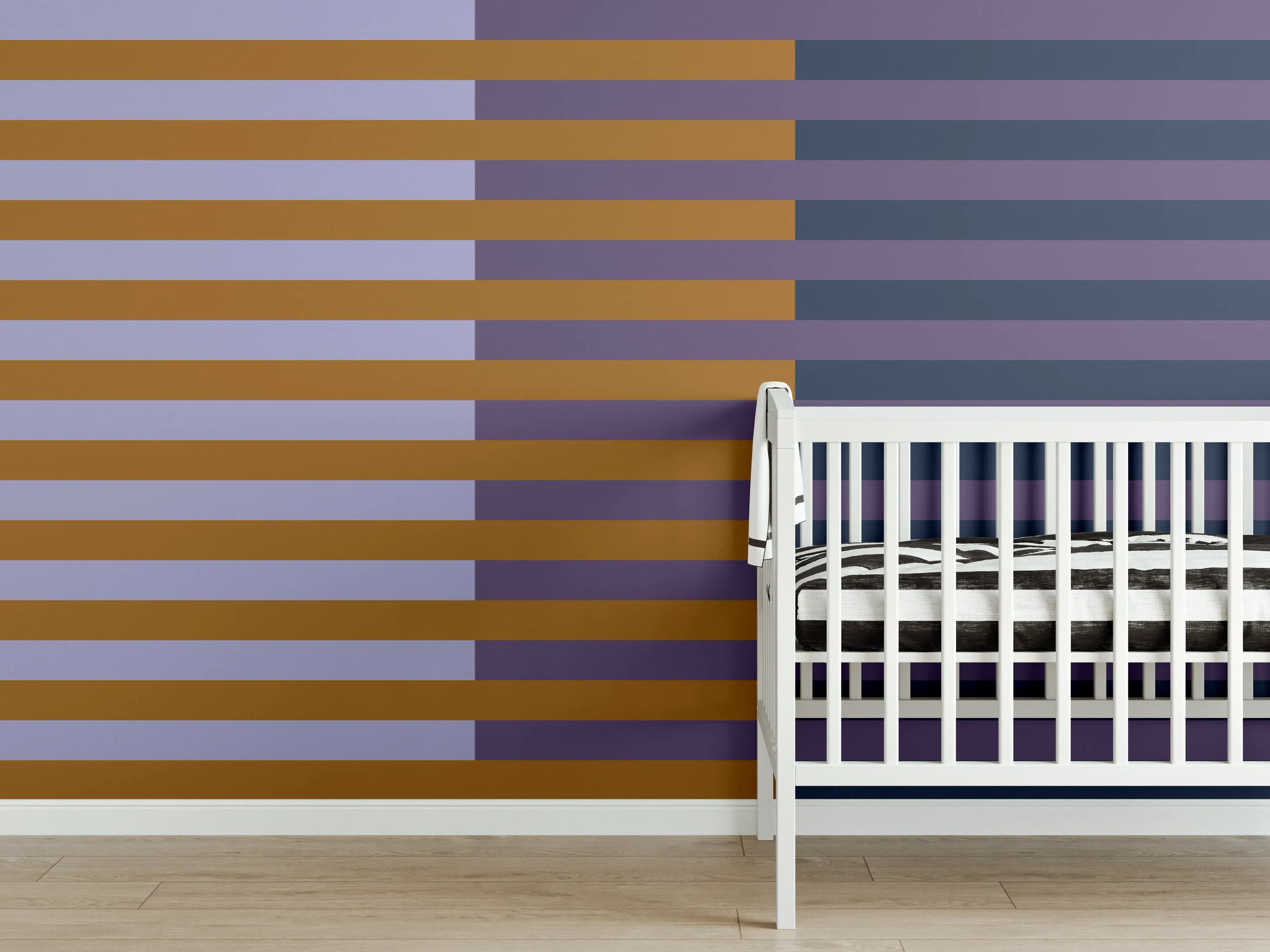 Babyzimmer Wandgestaltung - The Retros - Multy Stripes - Tyrion