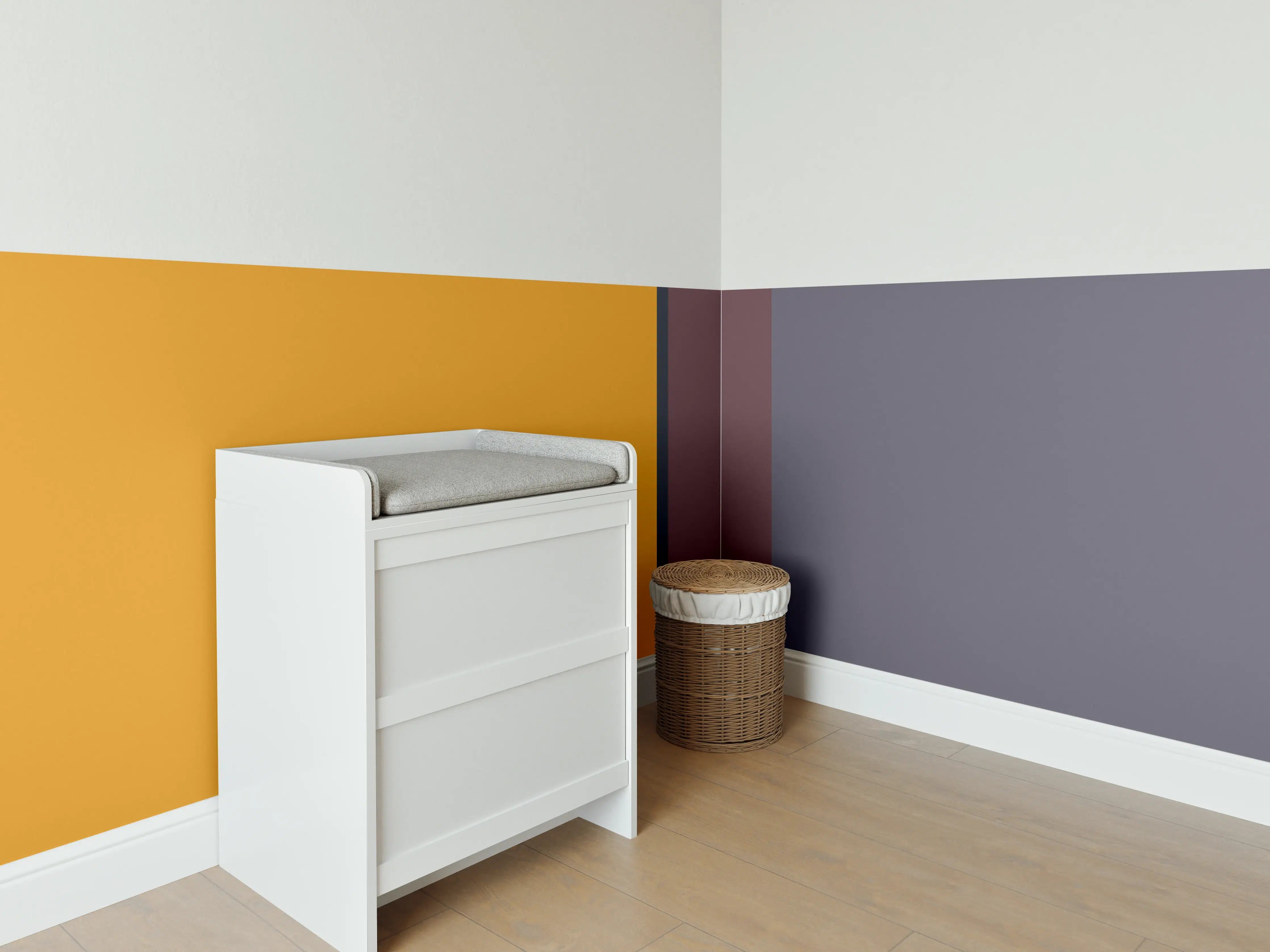 Babyzimmer Wandgestaltung - The Retros - Vertikal - Cersai