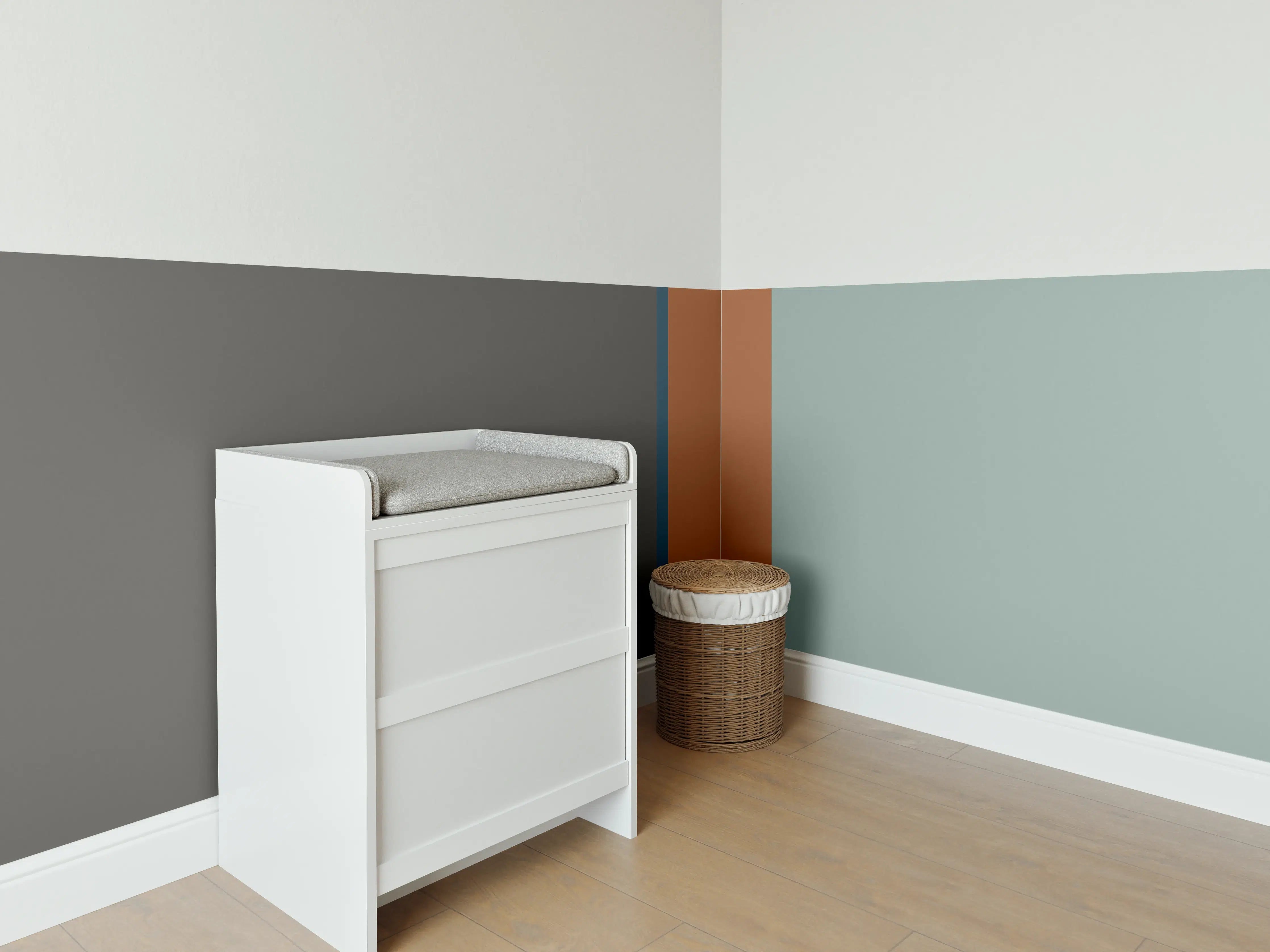 Babyzimmer Wandgestaltung - The Retros - Vertikal - Jon