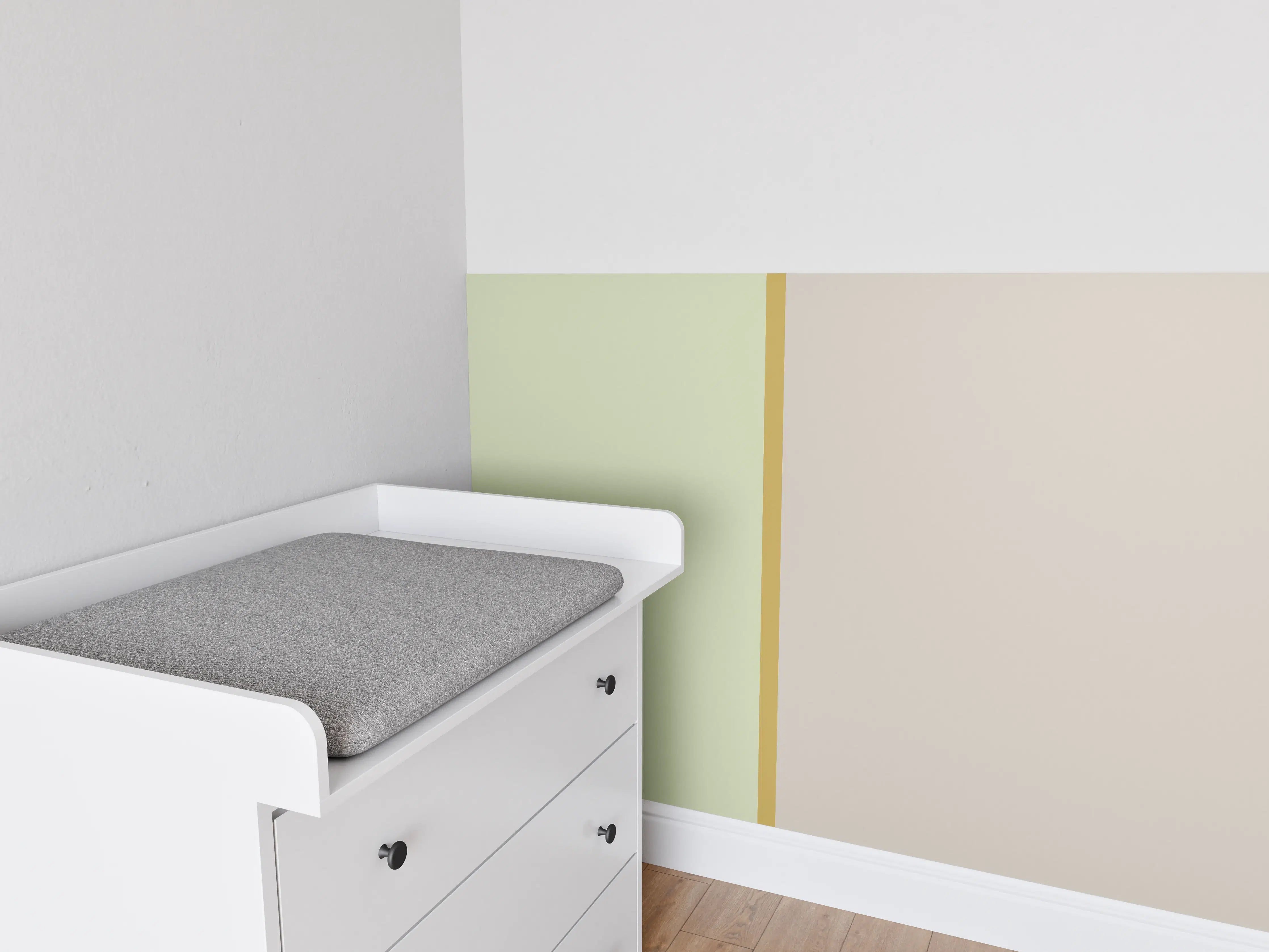 Babyzimmer Wandgestaltung - The Springs - Easy Vertikal - Birch