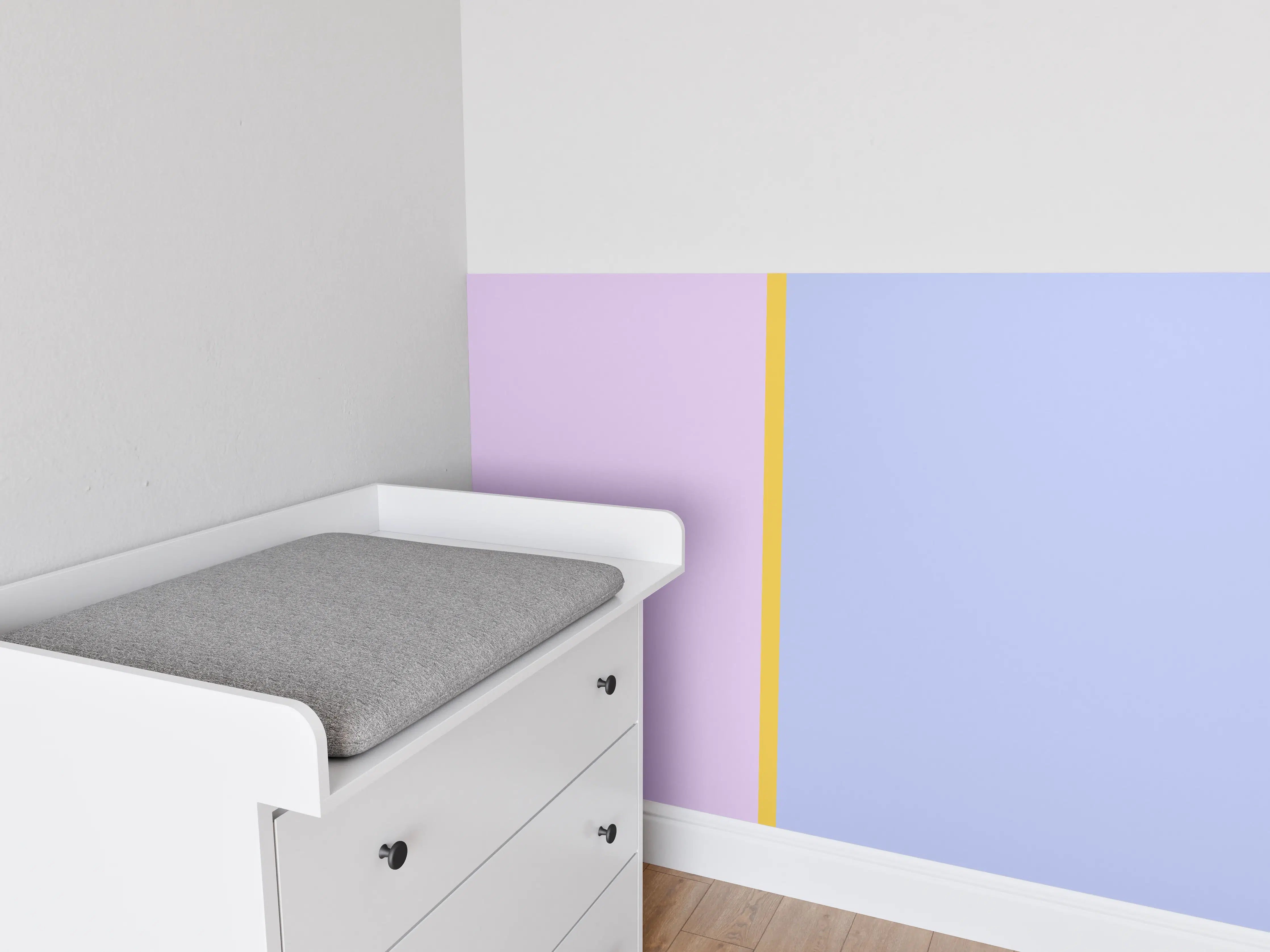 Babyzimmer Wandgestaltung - The Springs - Easy Vertikal - Lilac