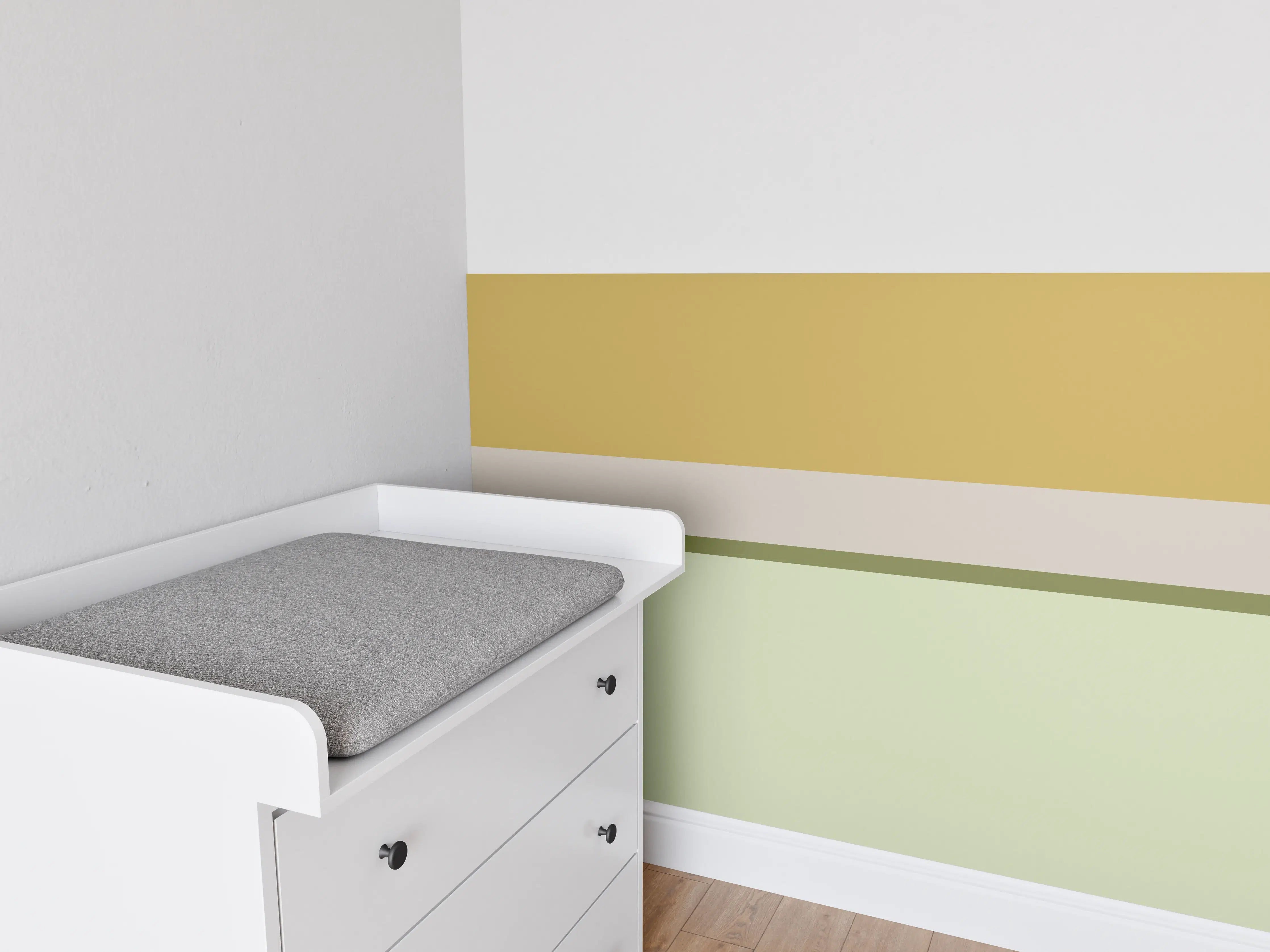 Babyzimmer Wandgestaltung - The Springs - Horizontal - Birch