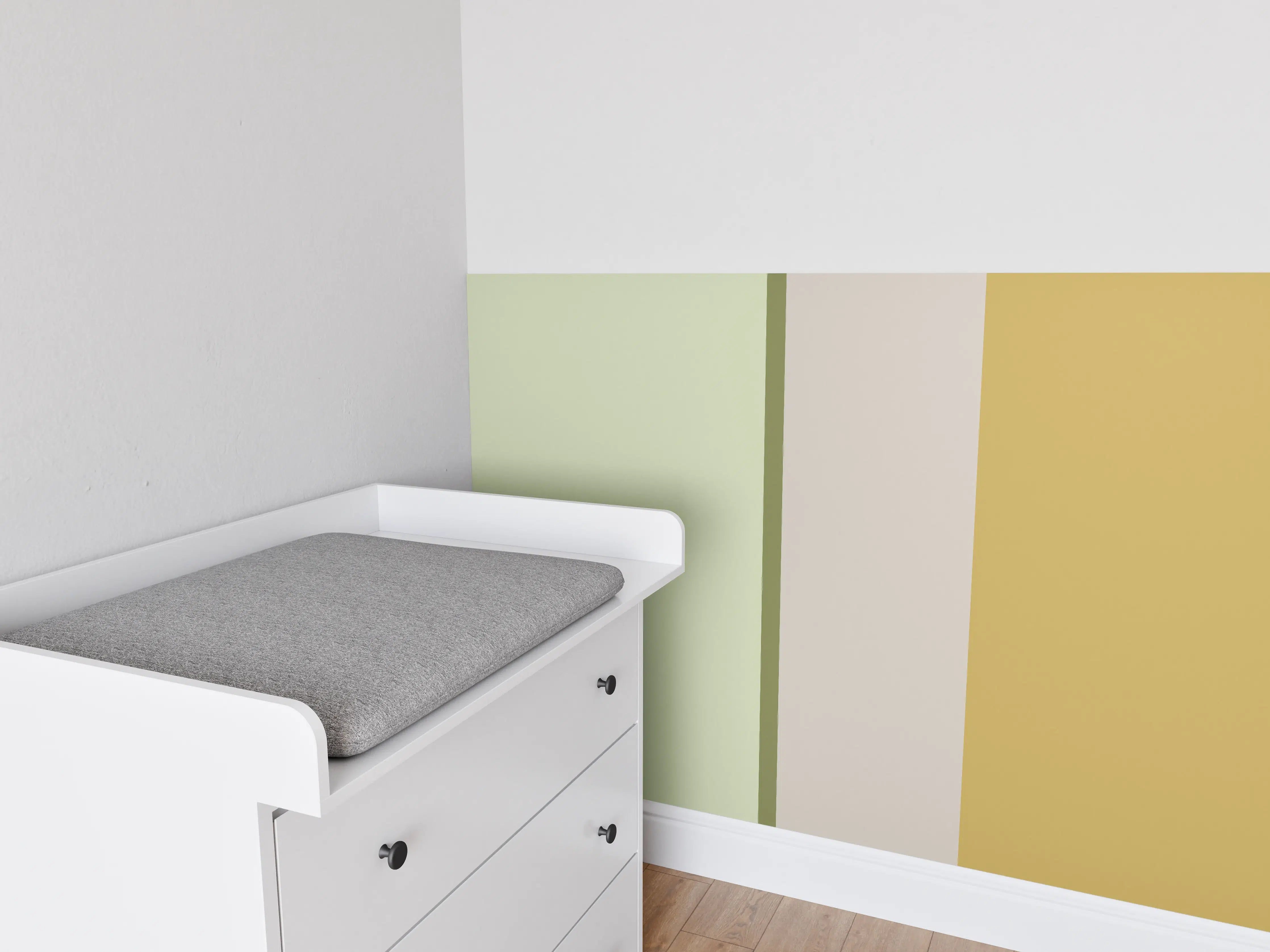 Babyzimmer Wandgestaltung - The Springs - Vertikal - Birch