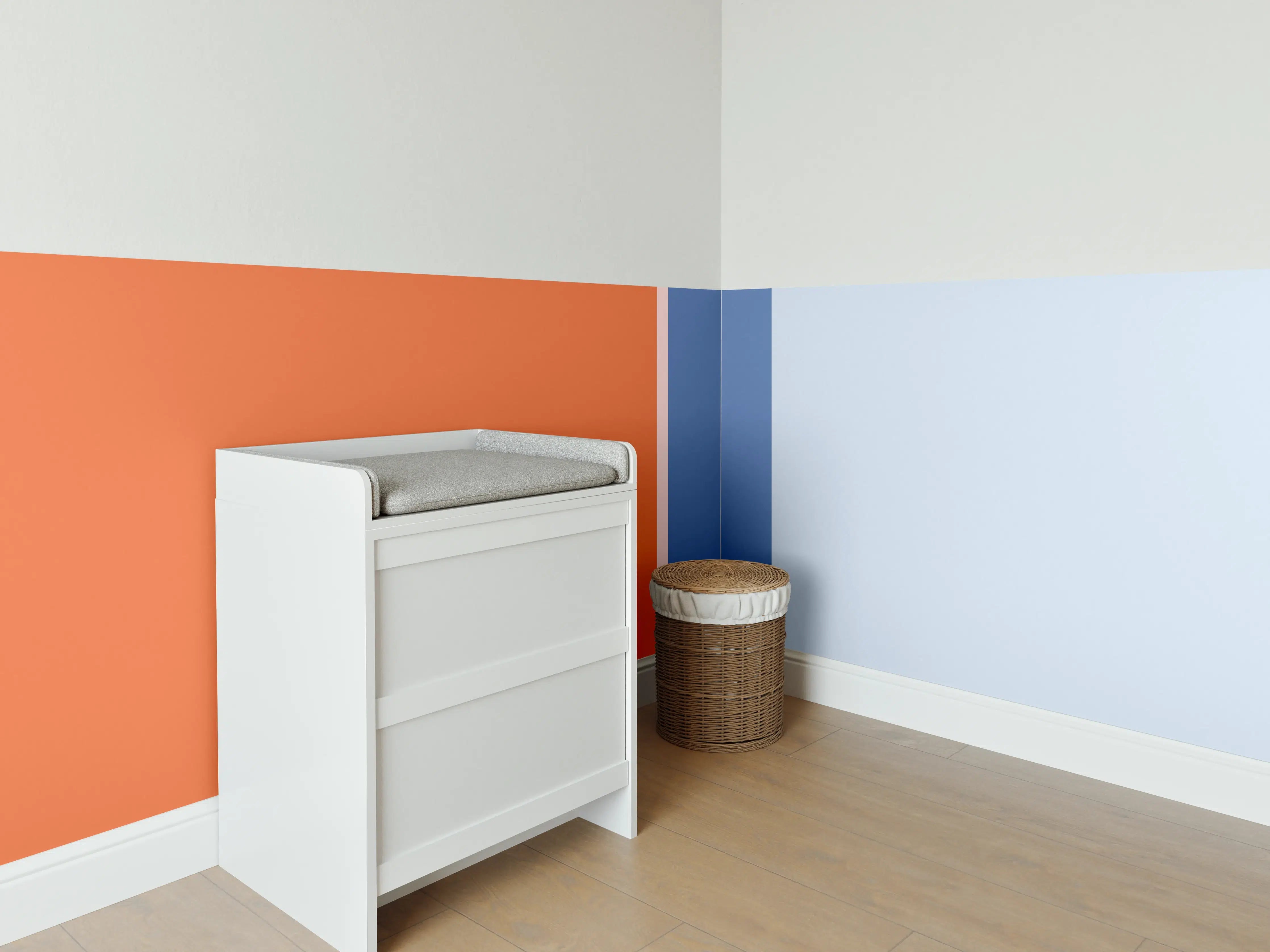 Babyzimmer Wandgestaltung - The Springs - Vertikal - Crocus