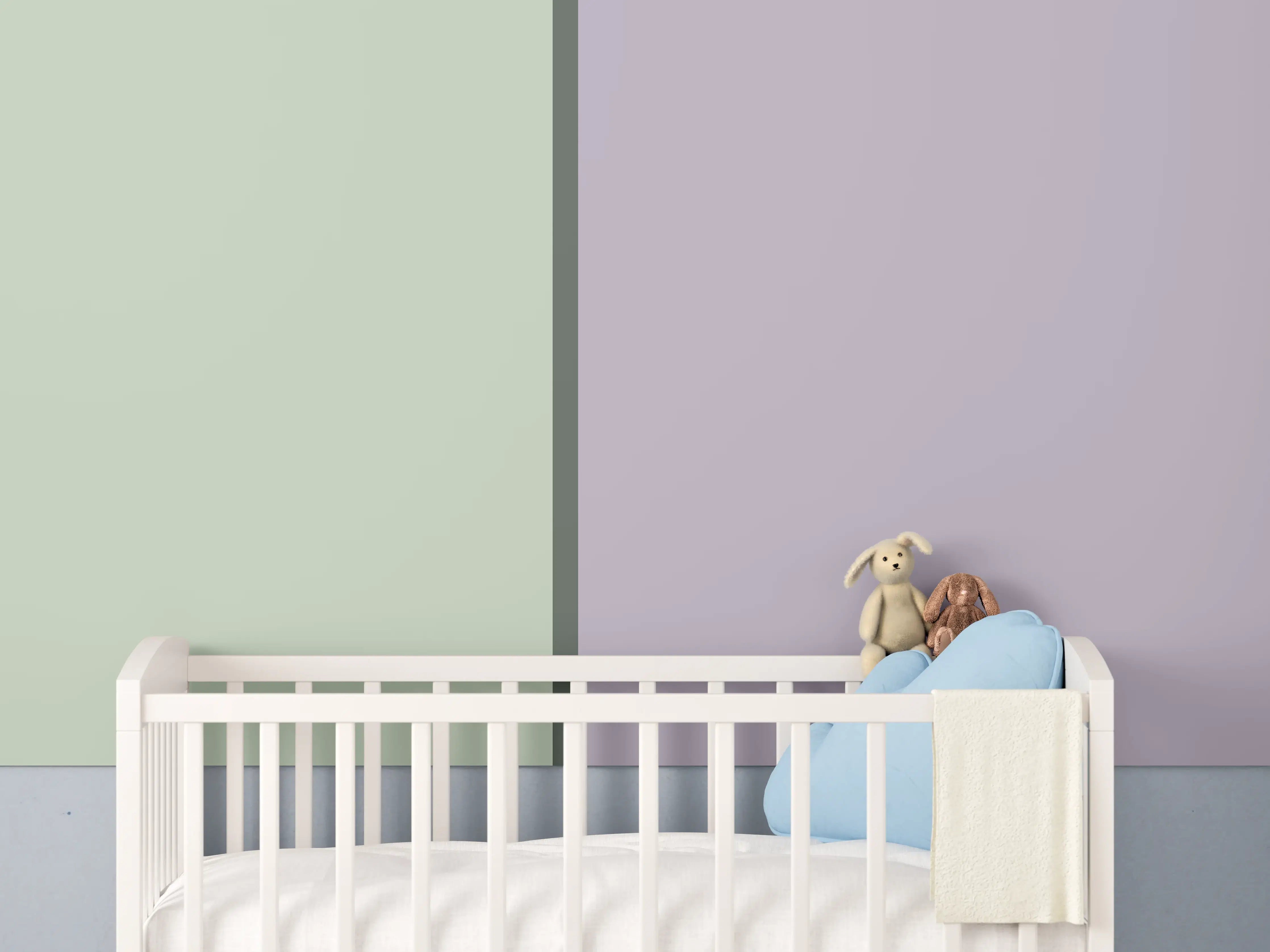 Babyzimmer Wandgestaltung - The Vintages - Easy Vertikal - Benedict