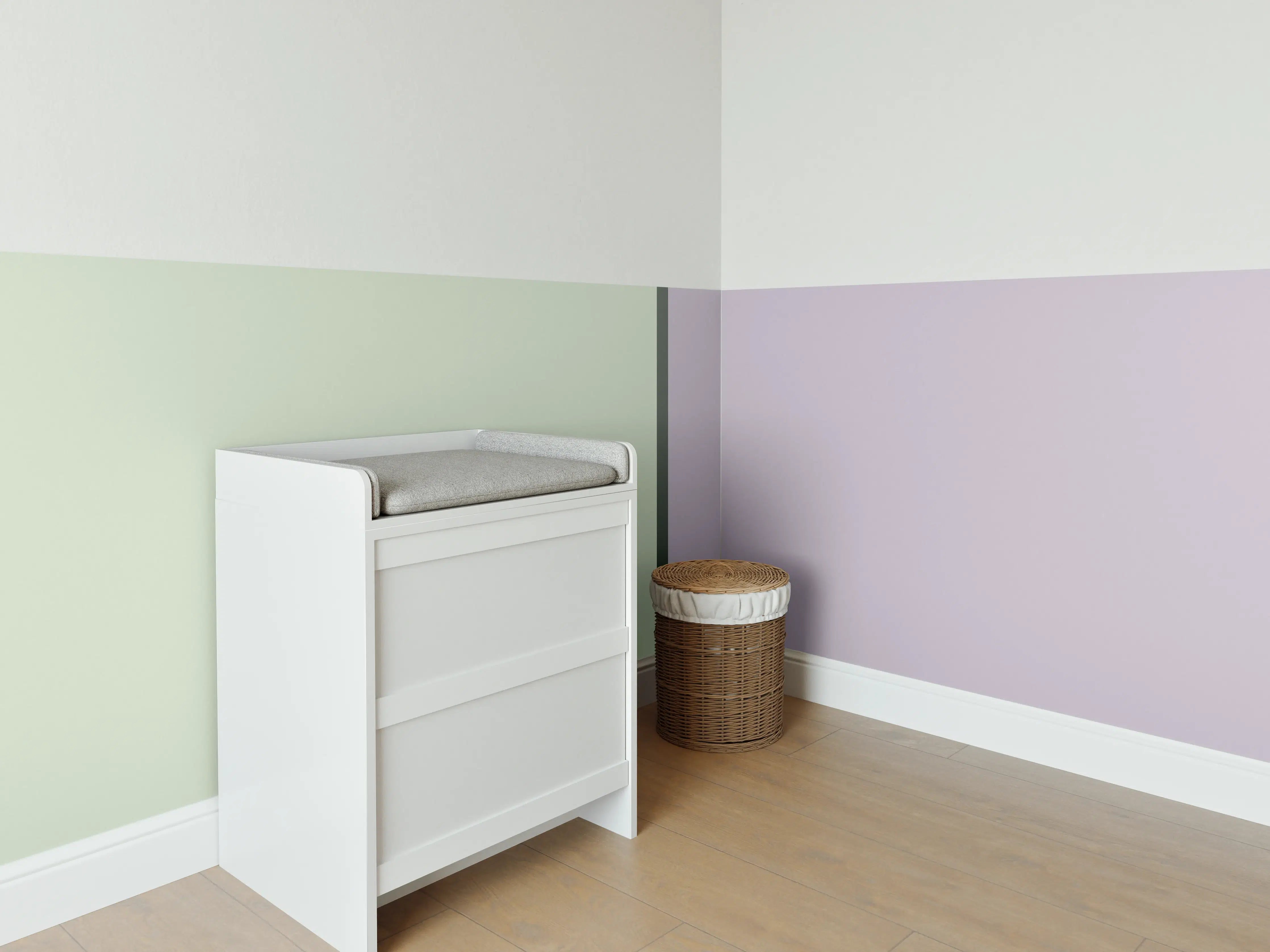 Babyzimmer Wandgestaltung - The Vintages - Easy Vertikal - Benedict