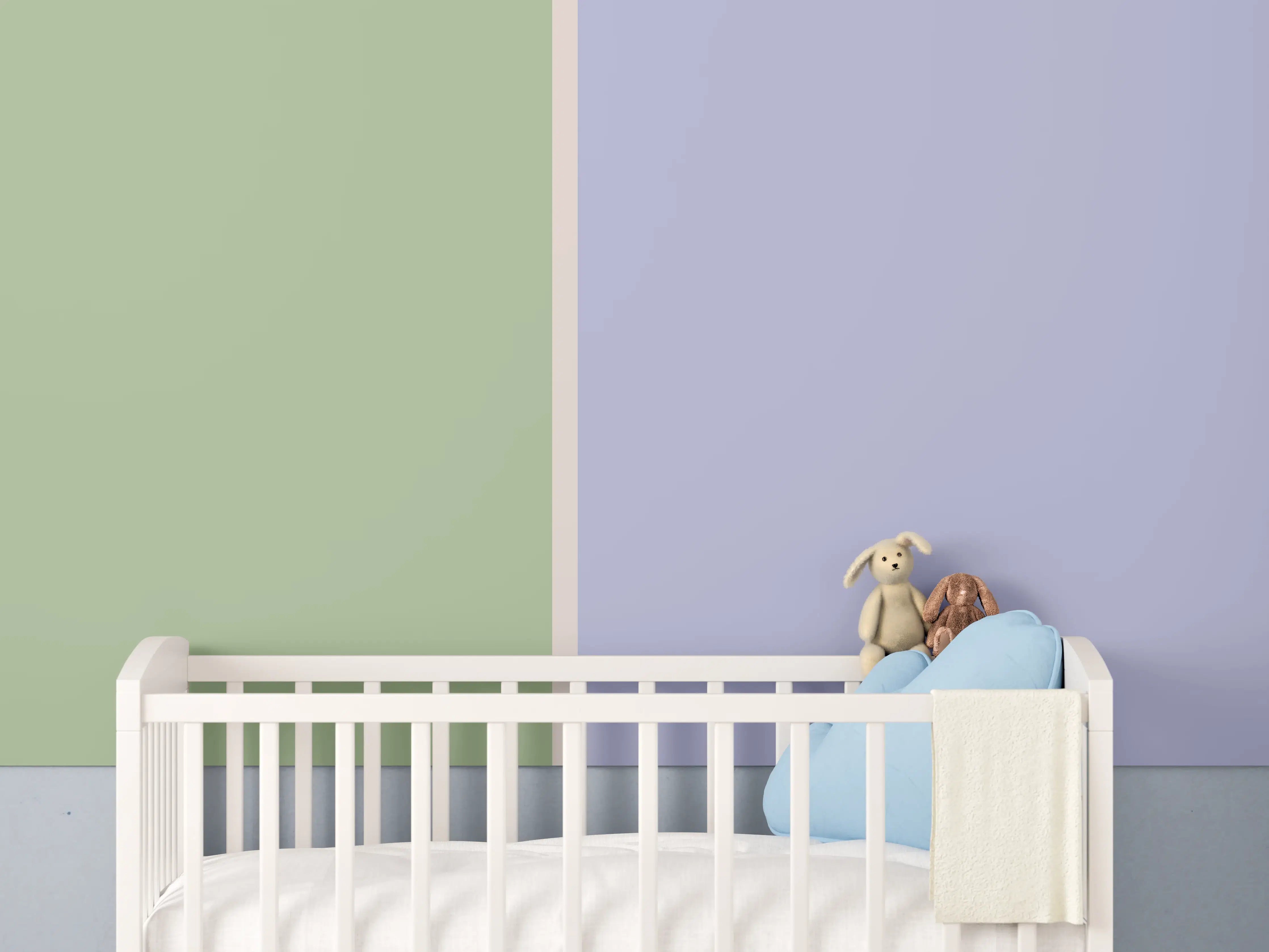 Babyzimmer Wandgestaltung - The Vintages - Easy Vertikal - Colin
