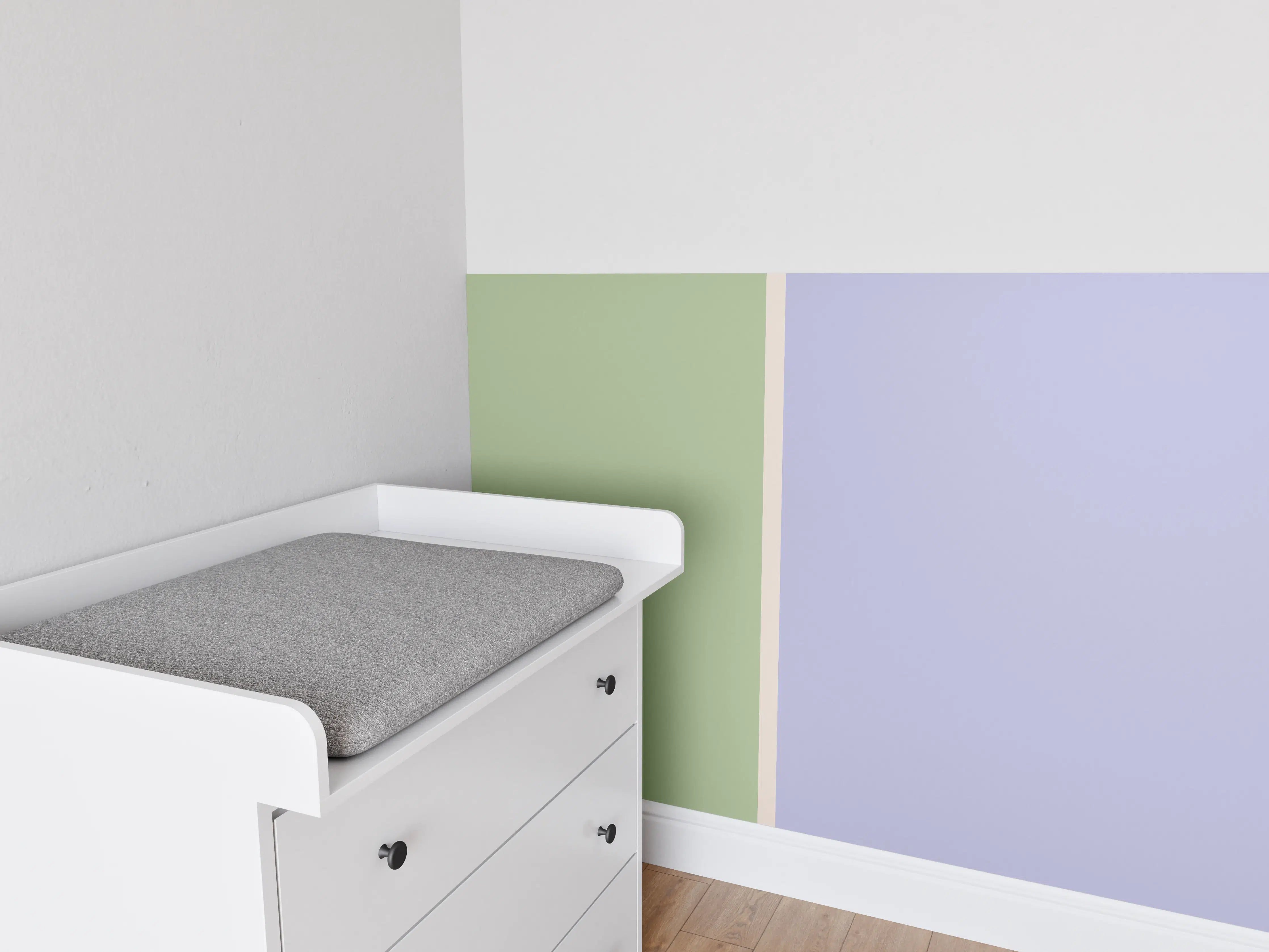 Babyzimmer Wandgestaltung - The Vintages - Easy Vertikal - Colin