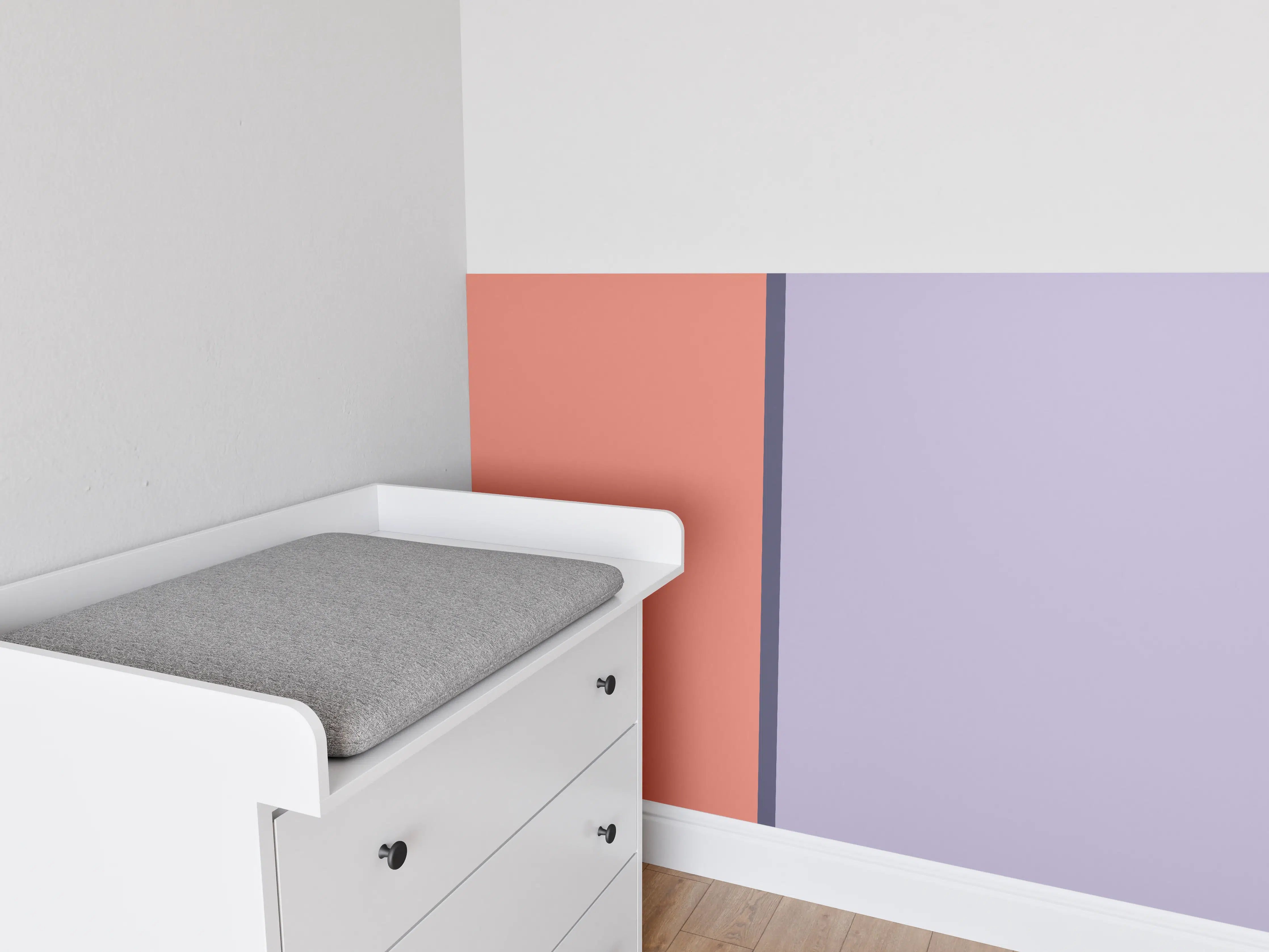 Babyzimmer Wandgestaltung - The Vintages - Easy Vertikal - Penelope