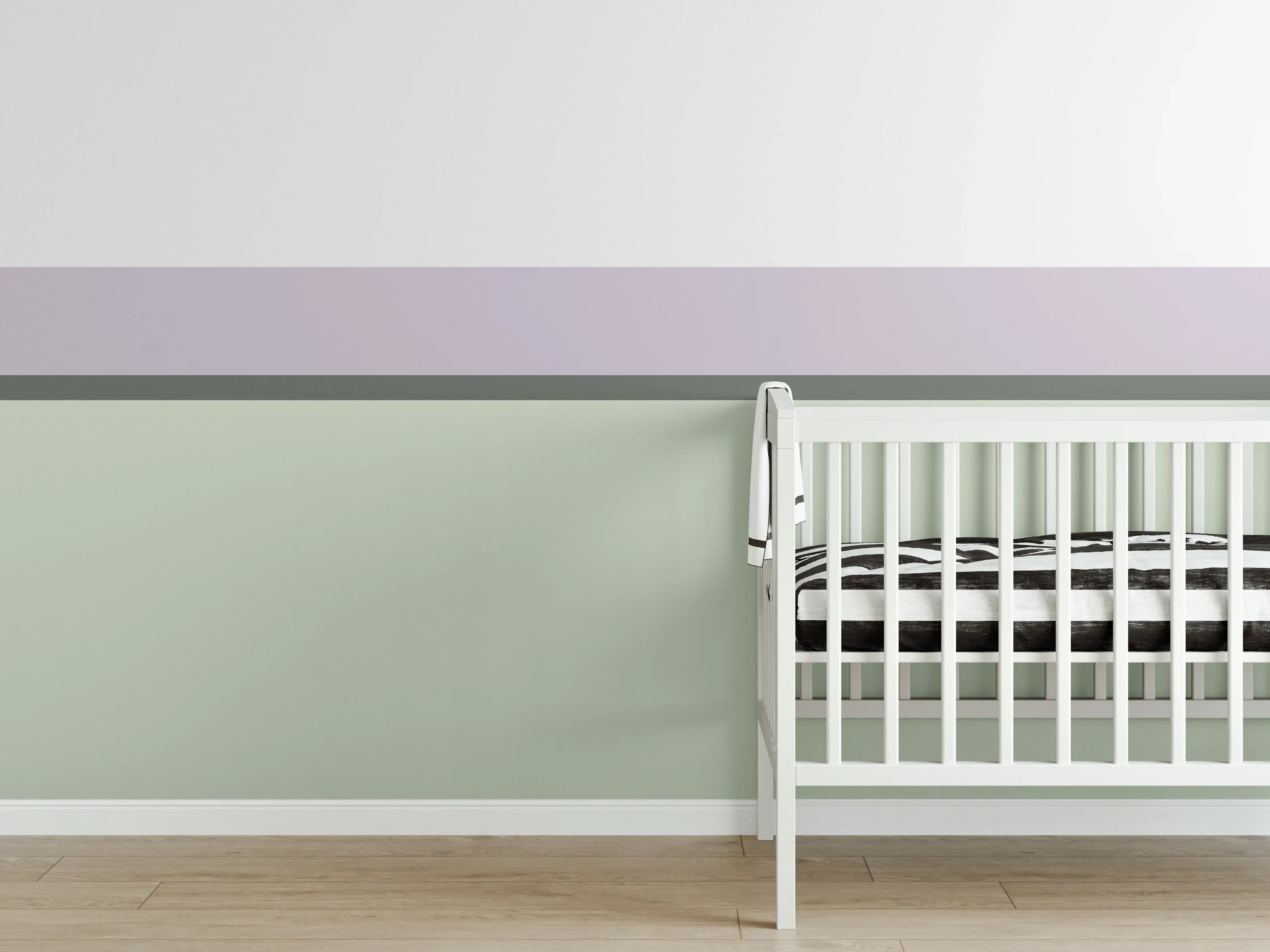 Babyzimmer Wandgestaltung - The Vintages - Horizontal - Benedict