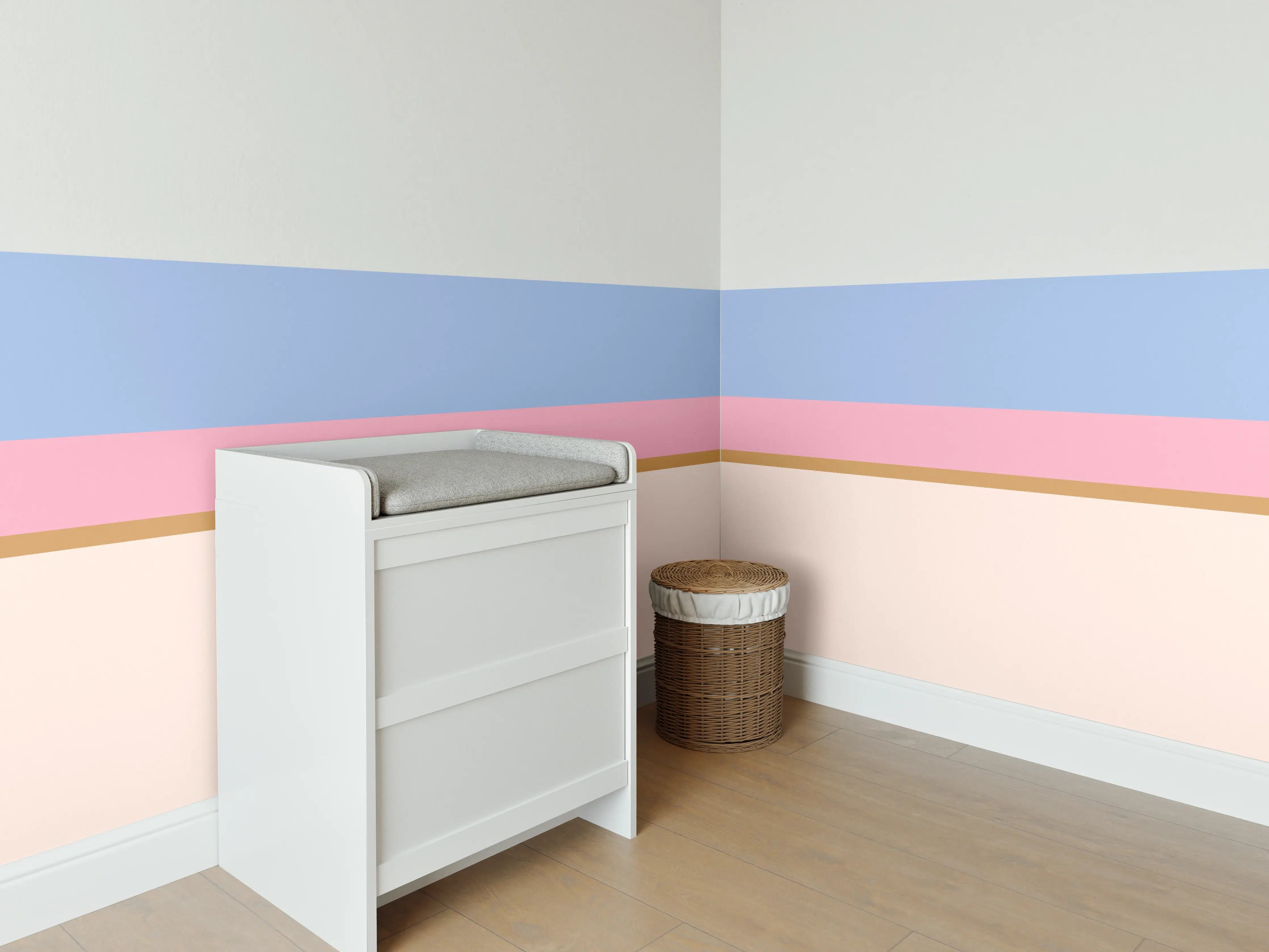 Babyzimmer Wandgestaltung - The Vintages - Horizontal - Eloise