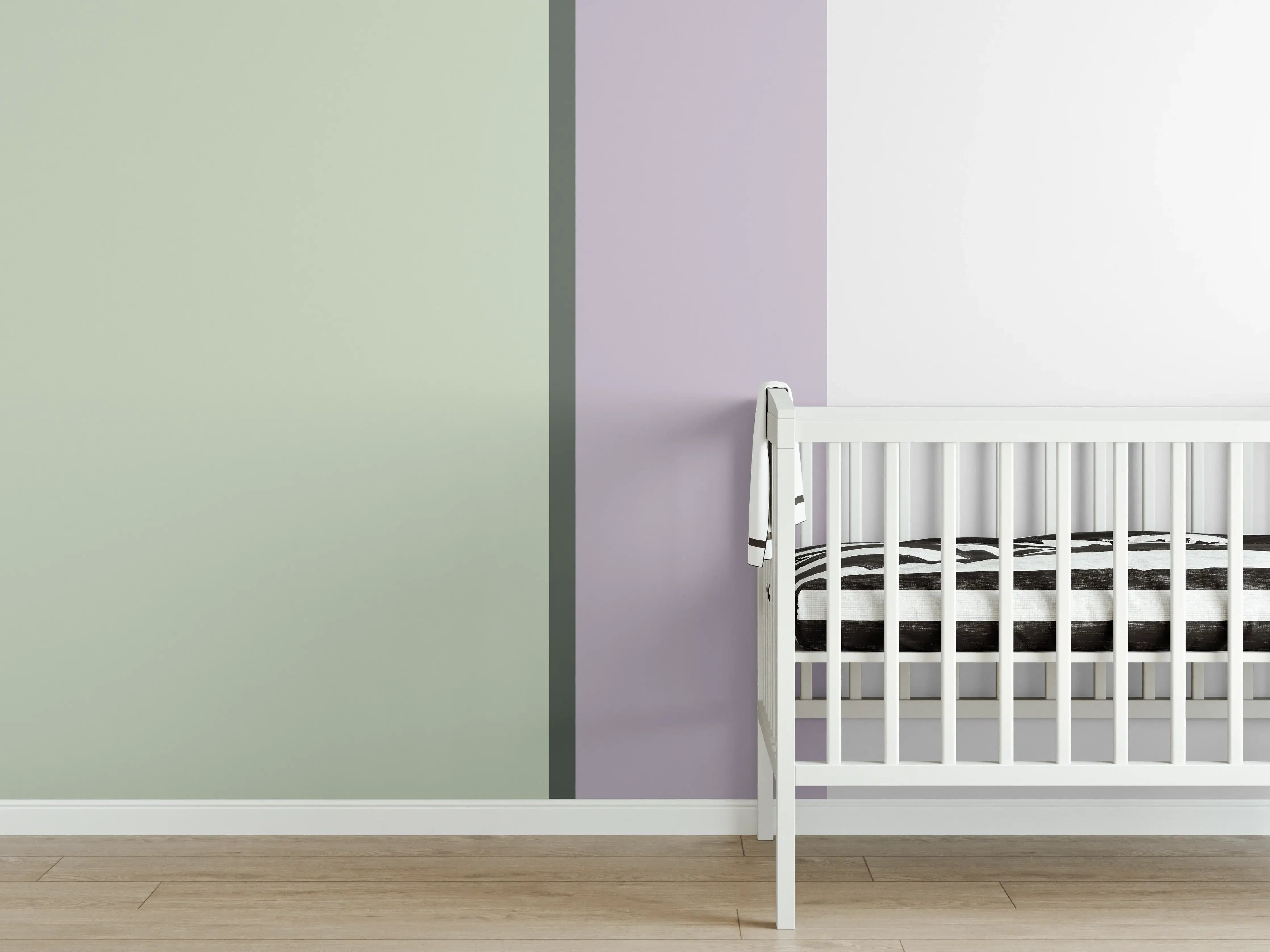 Babyzimmer Wandgestaltung - The Vintages - Vertikal - Benedict