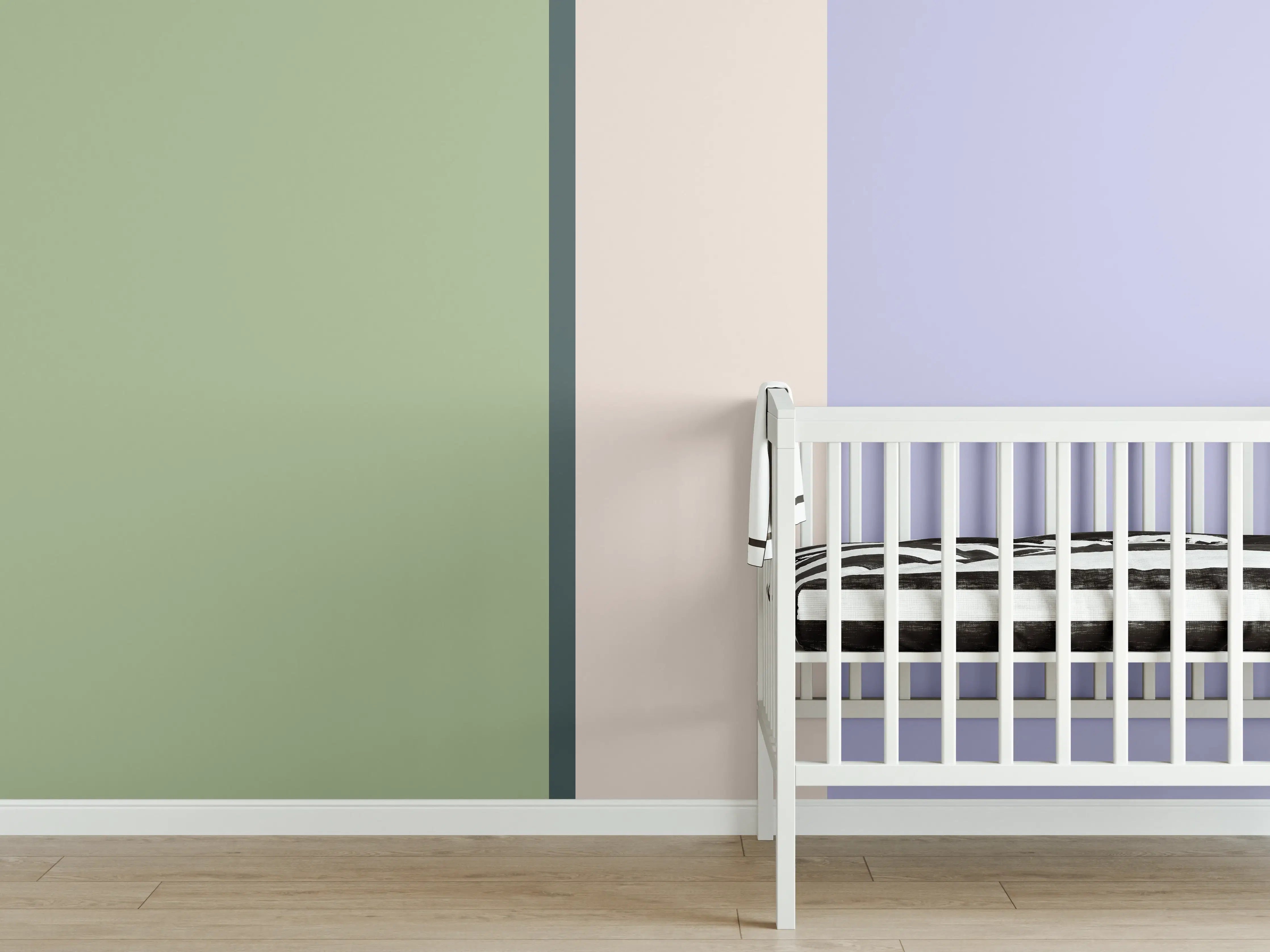 Babyzimmer Wandgestaltung - The Vintages - Vertikal - Colin